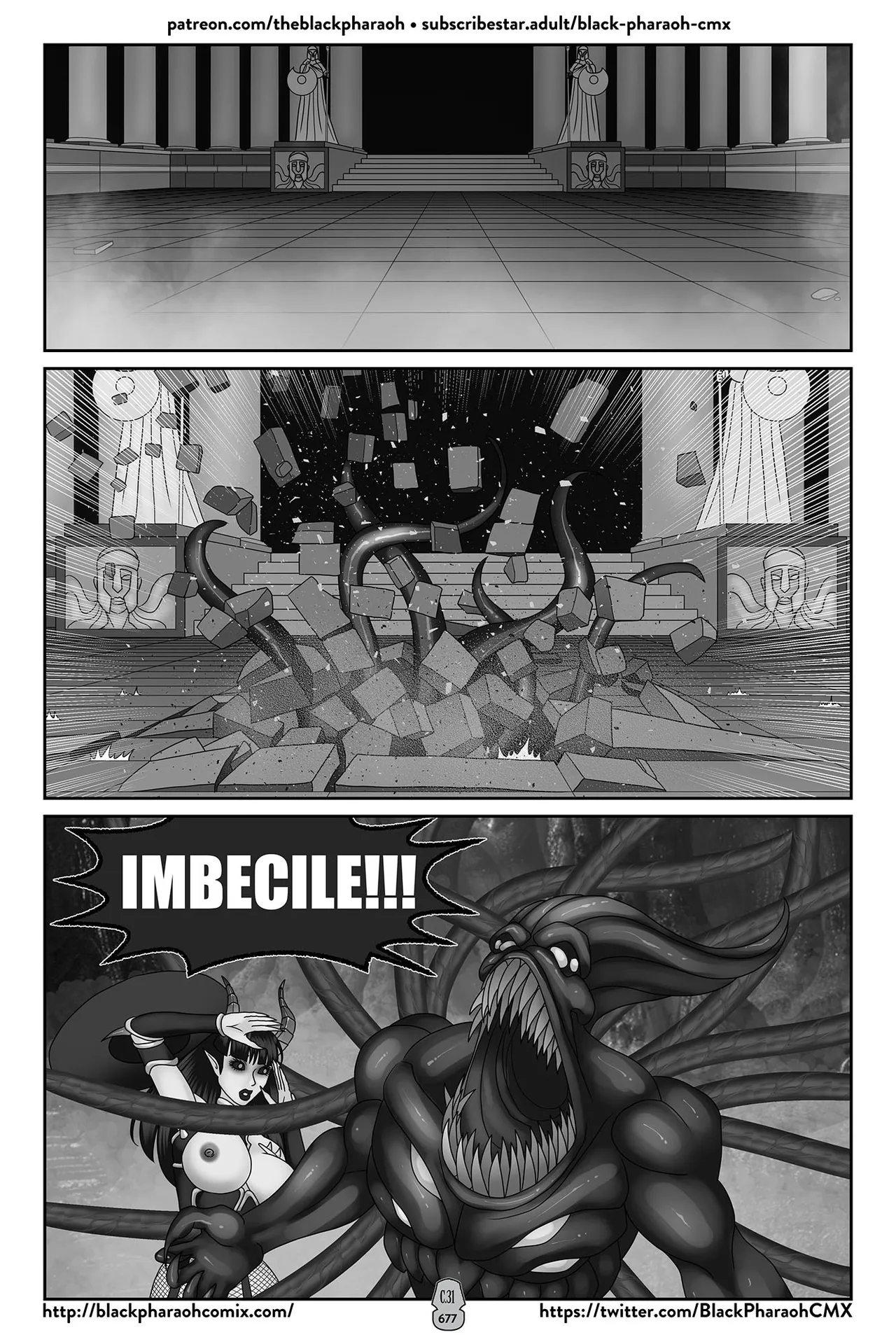 “[Black Pharaoh] JL Forsaken Souls (Ongoing)” Chapter 673, page 1