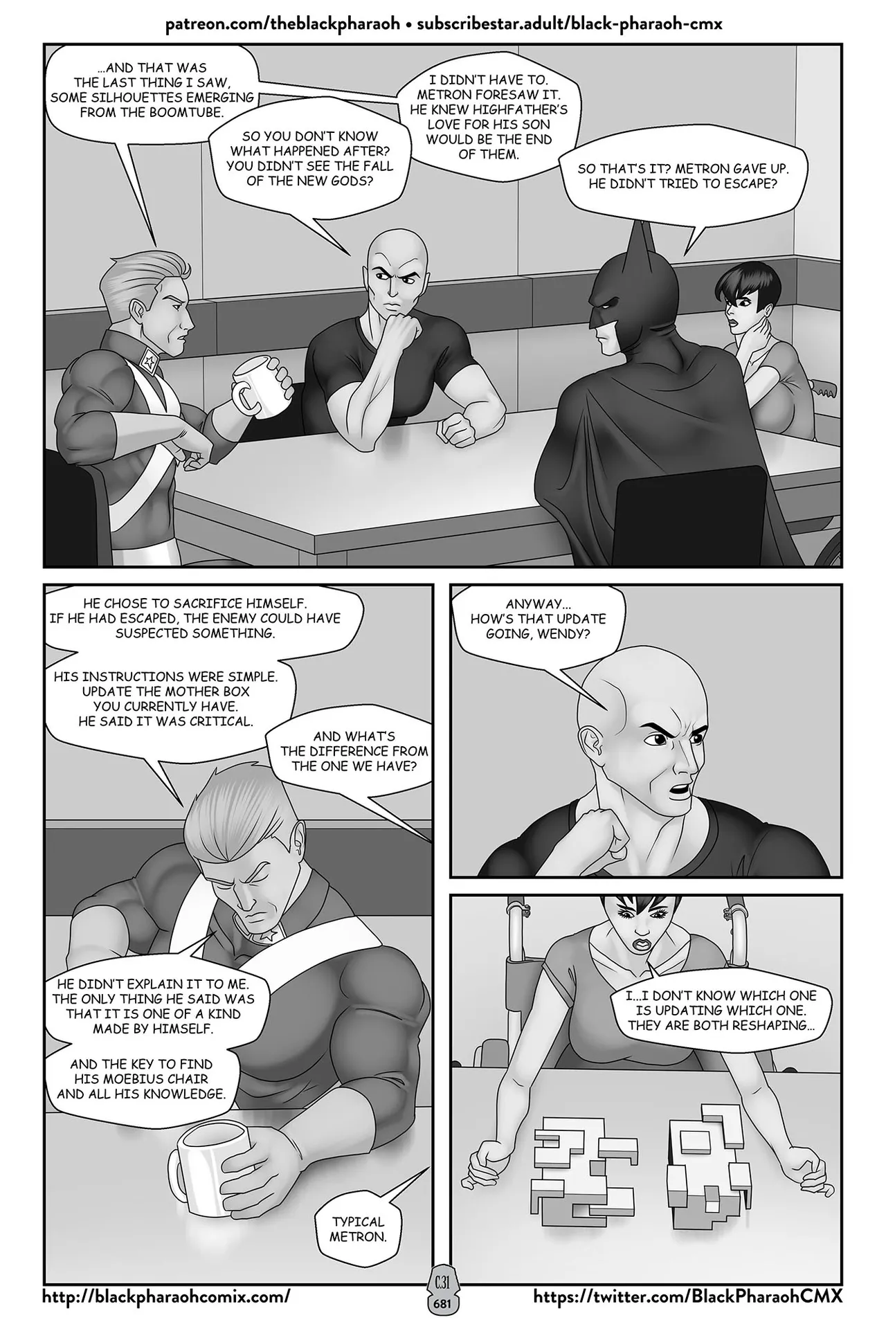 “[Black Pharaoh] JL Forsaken Souls (Ongoing)” Chapter 677, page 1