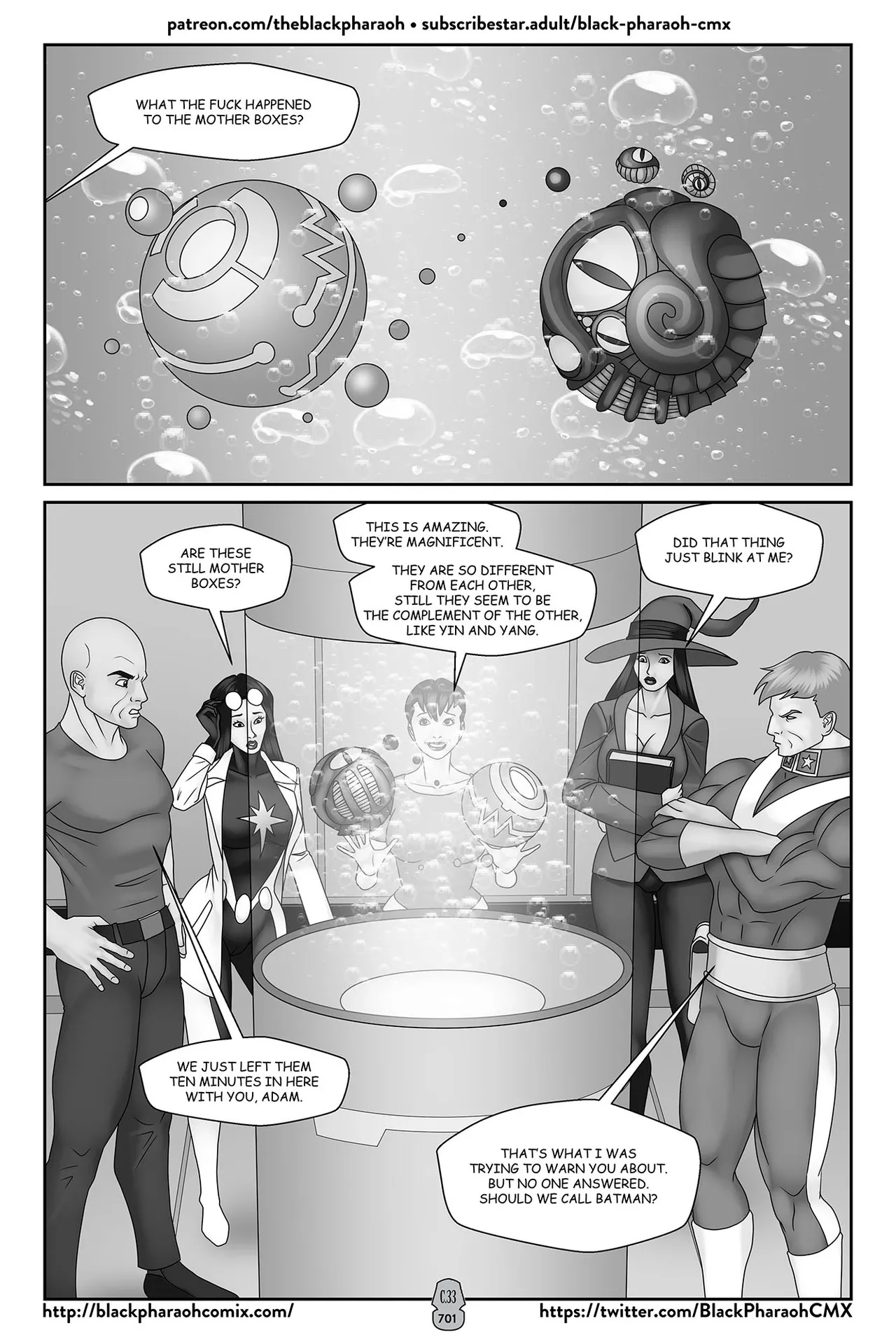 “[Black Pharaoh] JL Forsaken Souls (Ongoing)” Chapter 697, page 1