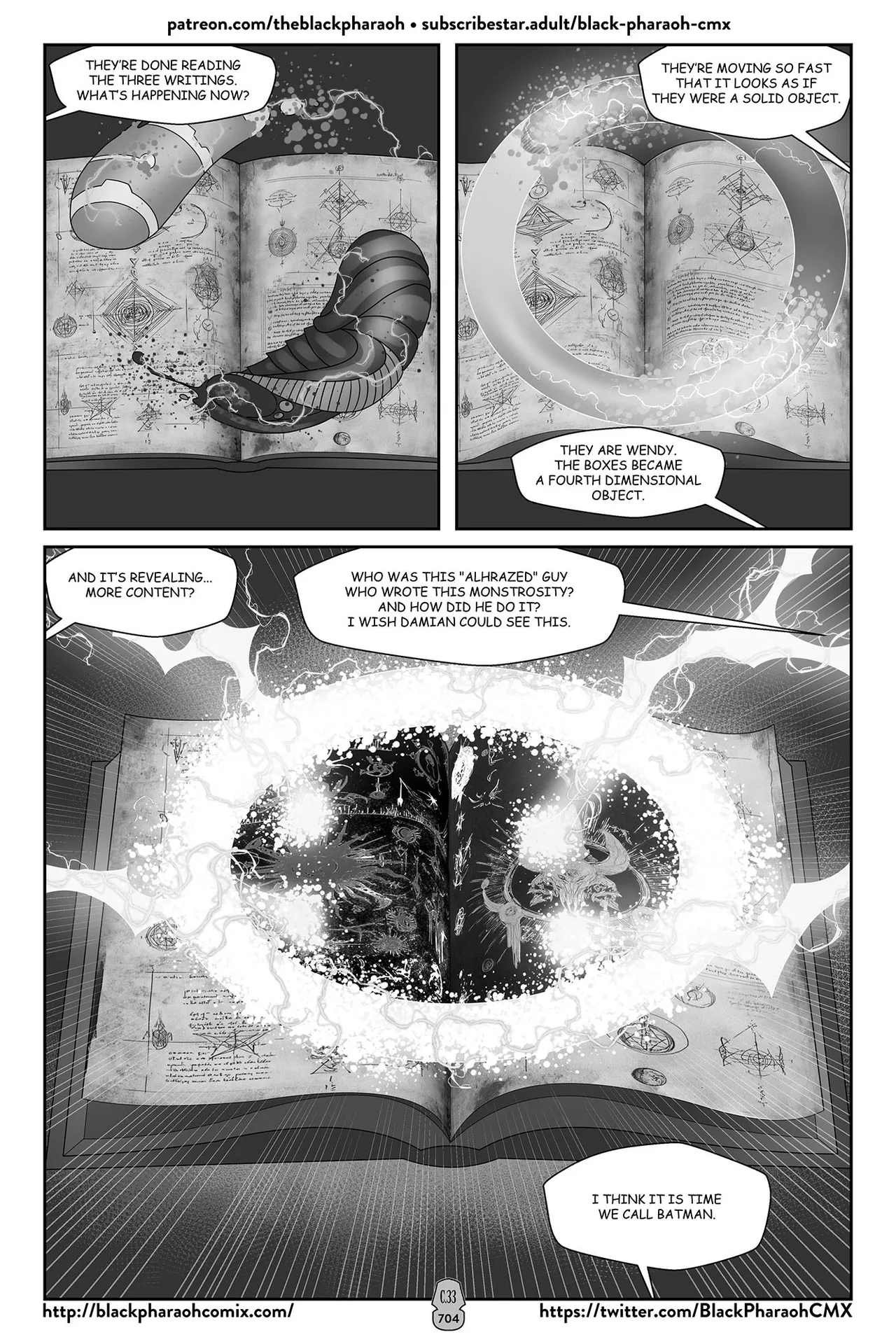 “[Black Pharaoh] JL Forsaken Souls (Ongoing)” Chapter 700, page 1