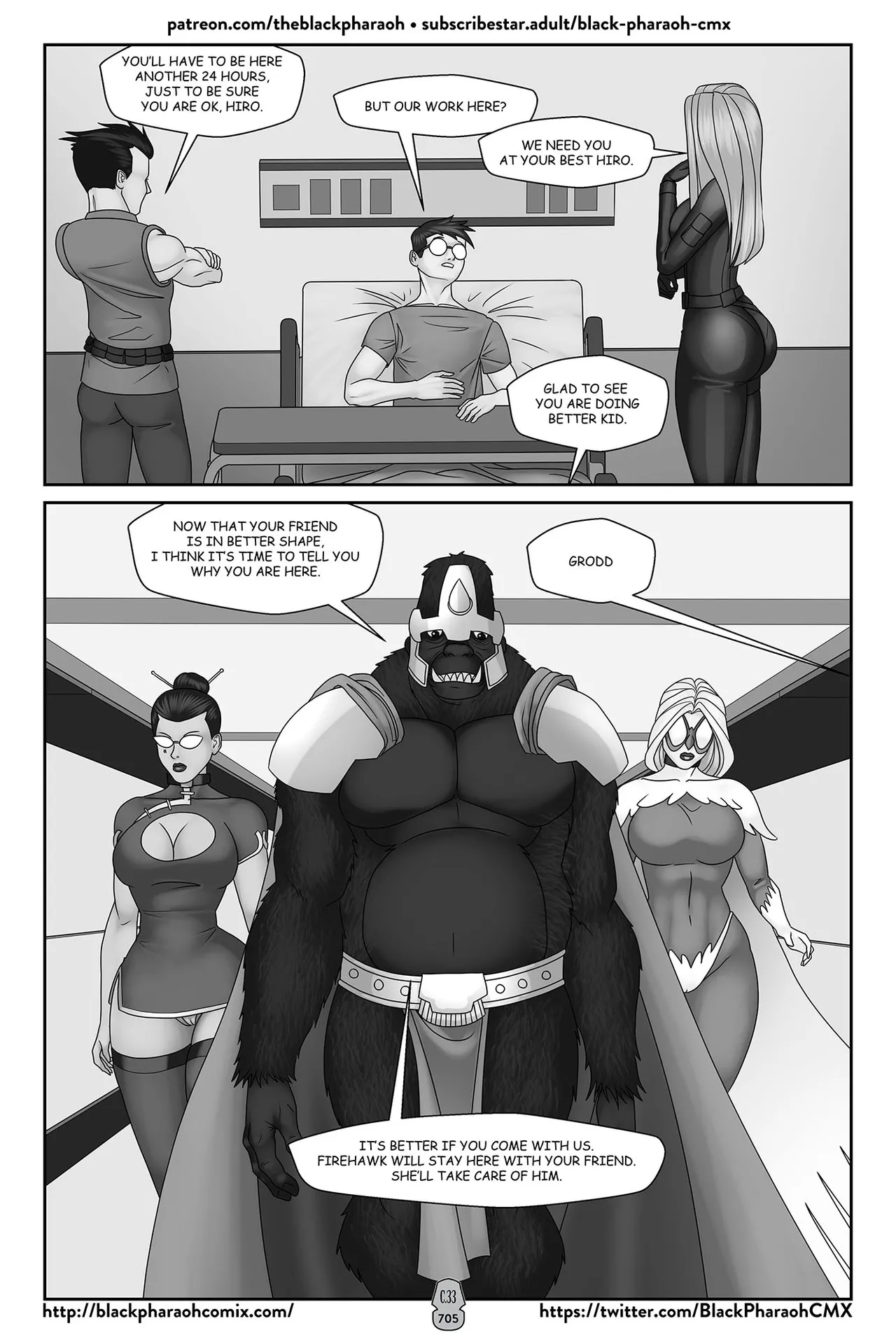 “[Black Pharaoh] JL Forsaken Souls (Ongoing)” Chapter 701, page 1
