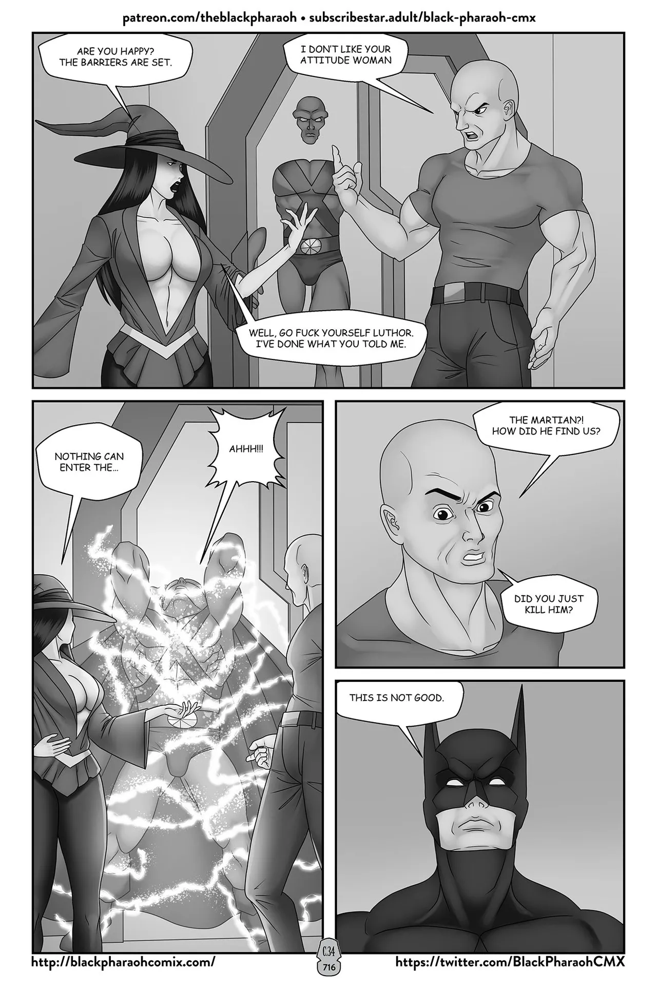 “[Black Pharaoh] JL Forsaken Souls (Ongoing)” Chapter 711, page 1