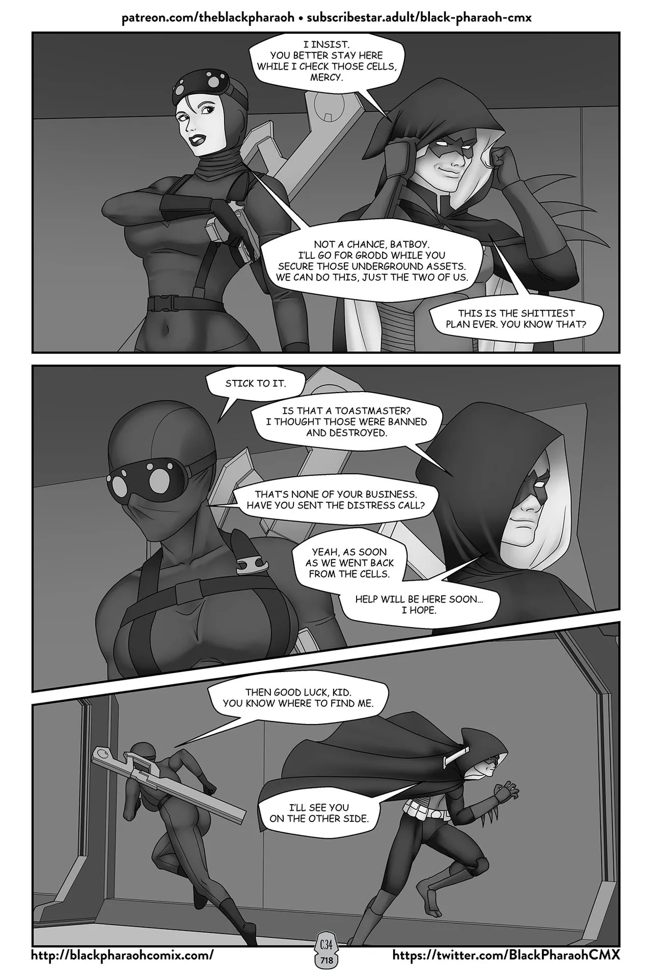 “[Black Pharaoh] JL Forsaken Souls (Ongoing)” Chapter 713, page 1