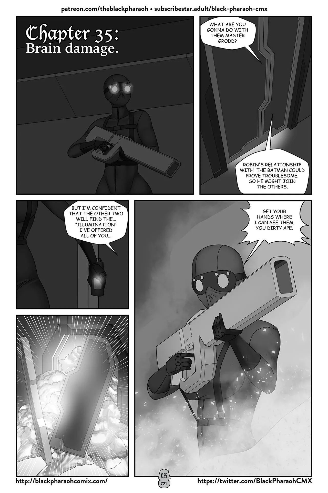 “[Black Pharaoh] JL Forsaken Souls (Ongoing)” Chapter 716, page 1