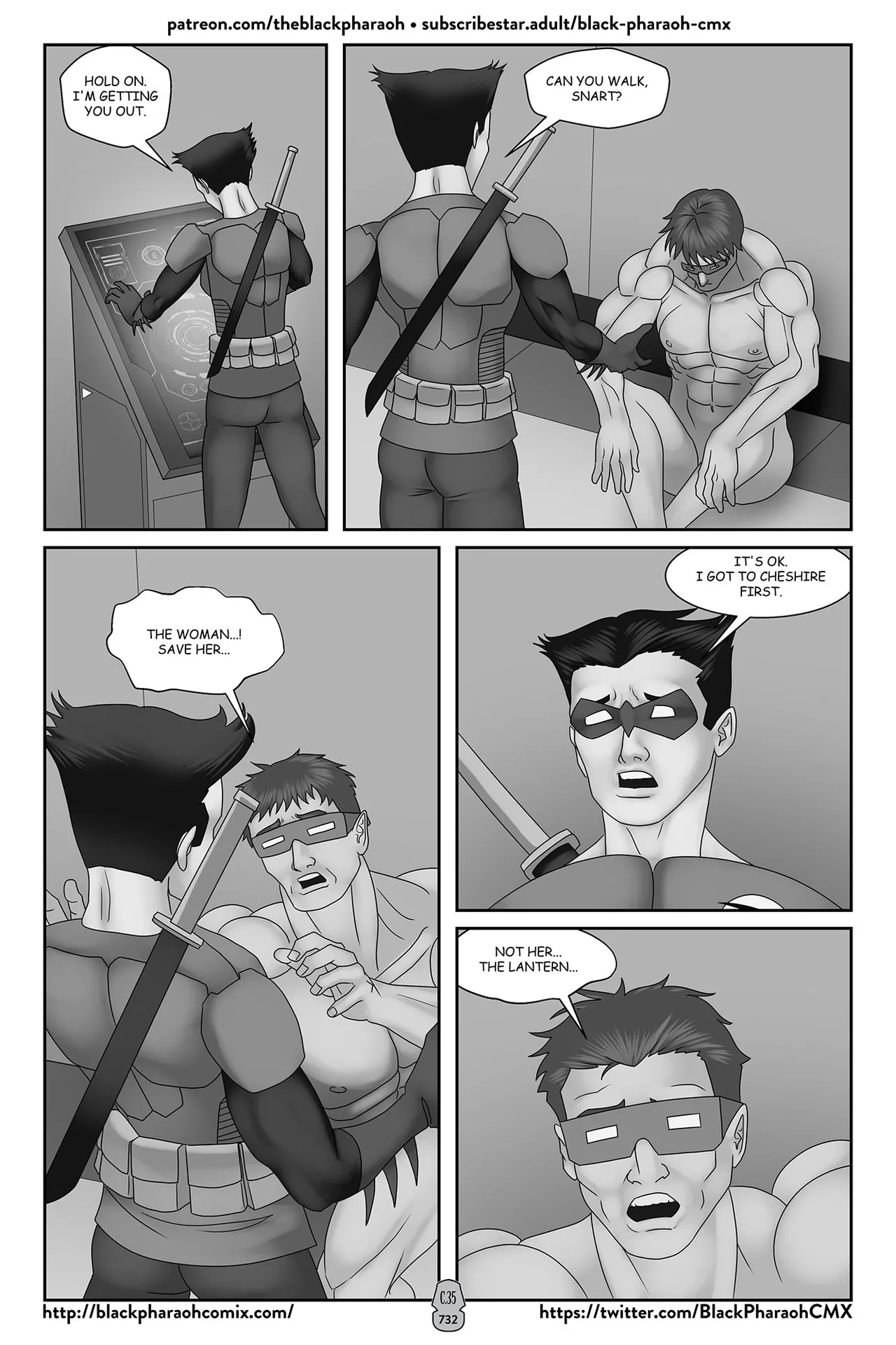 “[Black Pharaoh] JL Forsaken Souls (Ongoing)” Chapter 727, page 1