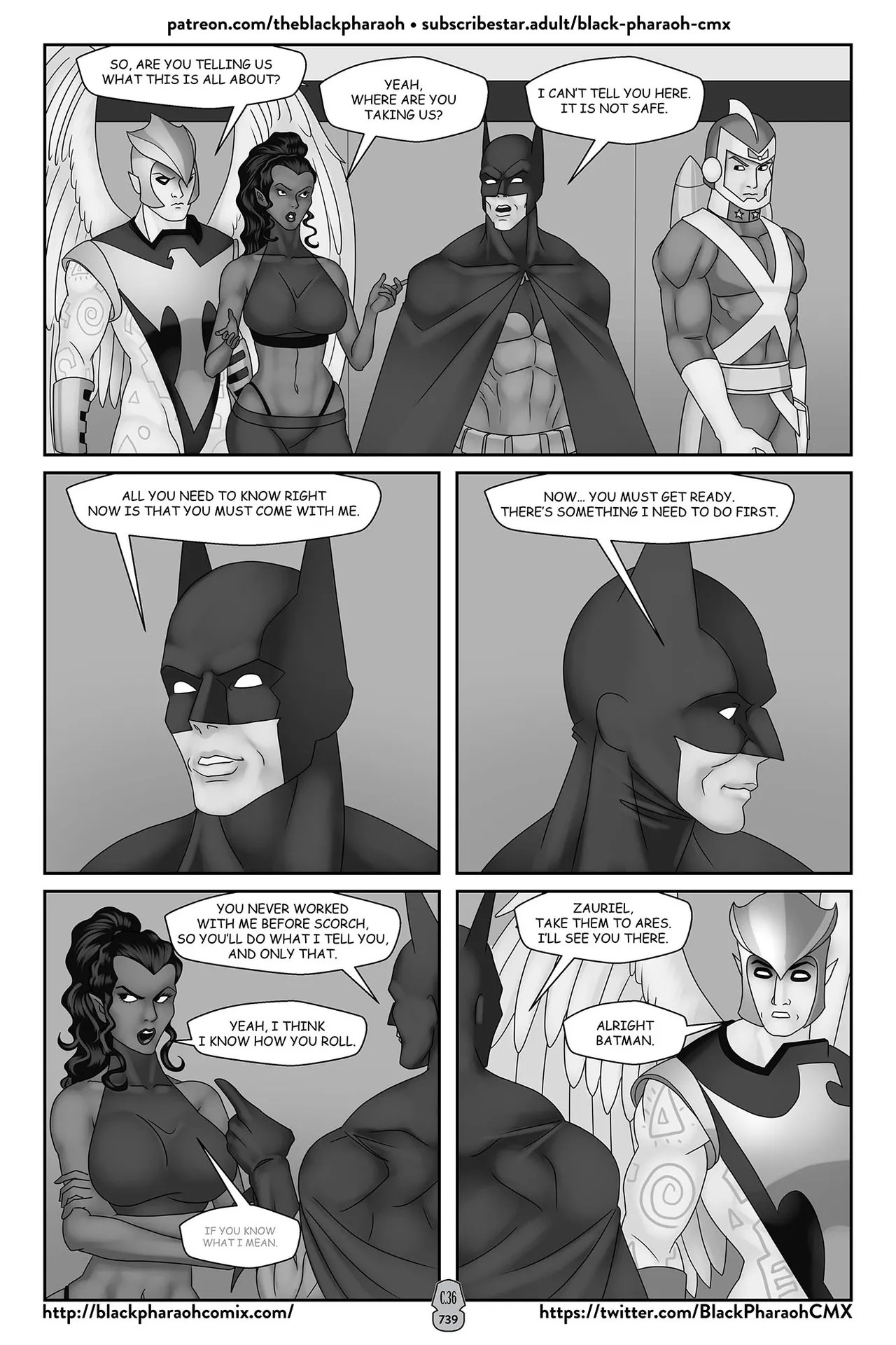 “[Black Pharaoh] JL Forsaken Souls (Ongoing)” Chapter 734, page 1