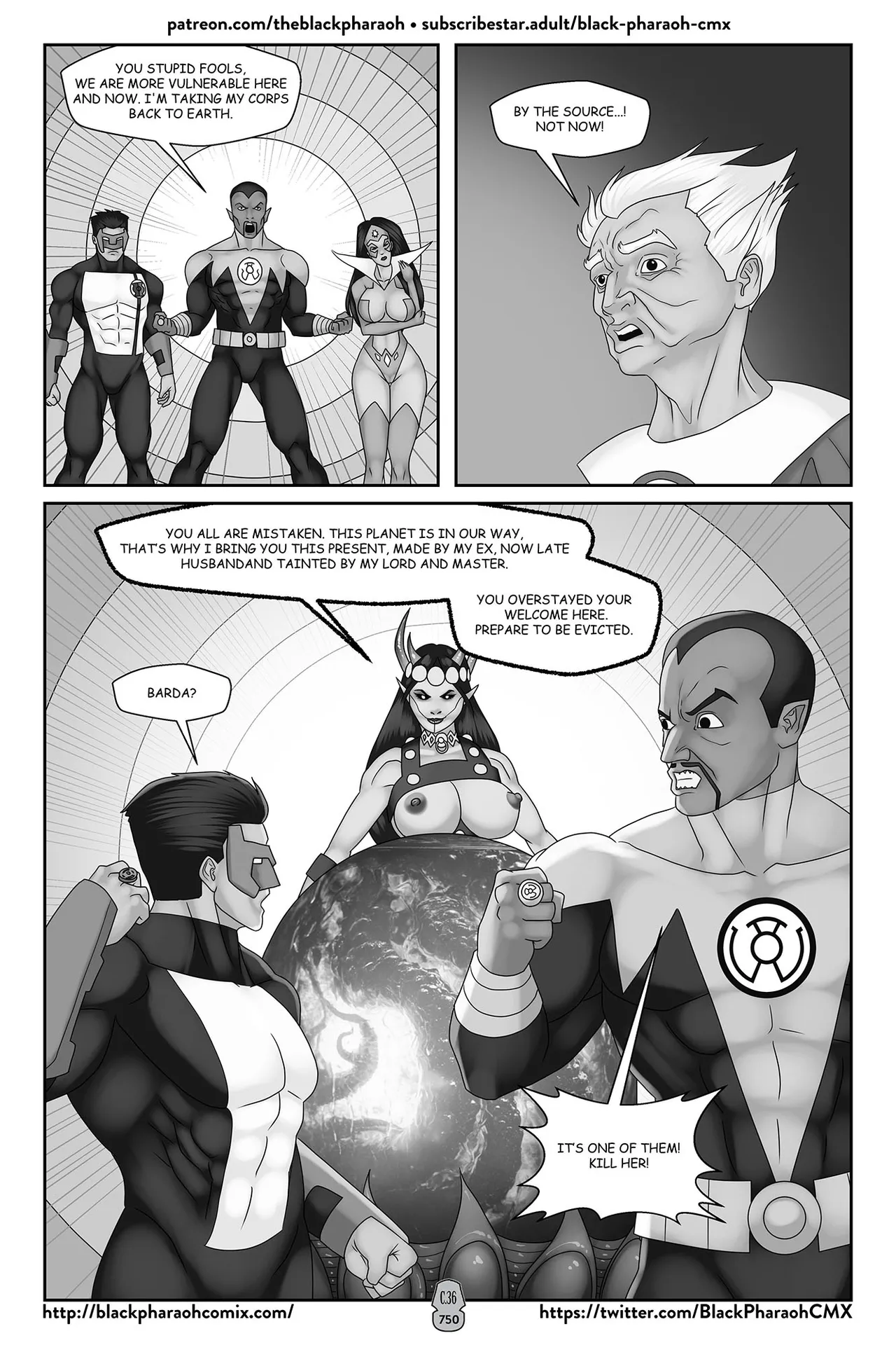 “[Black Pharaoh] JL Forsaken Souls (Ongoing)” Chapter 745, page 1