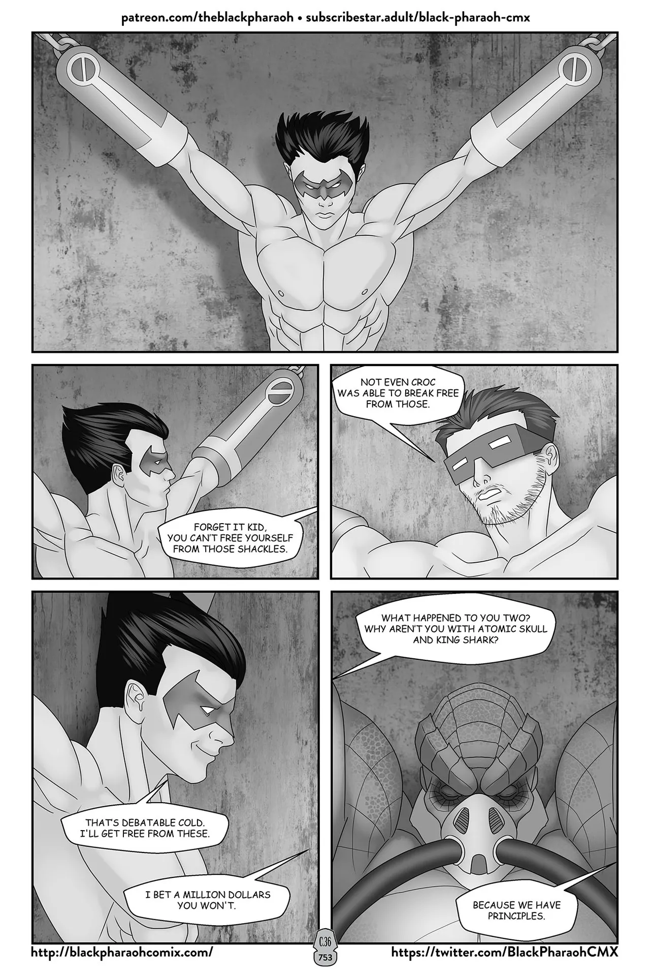 “[Black Pharaoh] JL Forsaken Souls (Ongoing)” Chapter 748, page 1