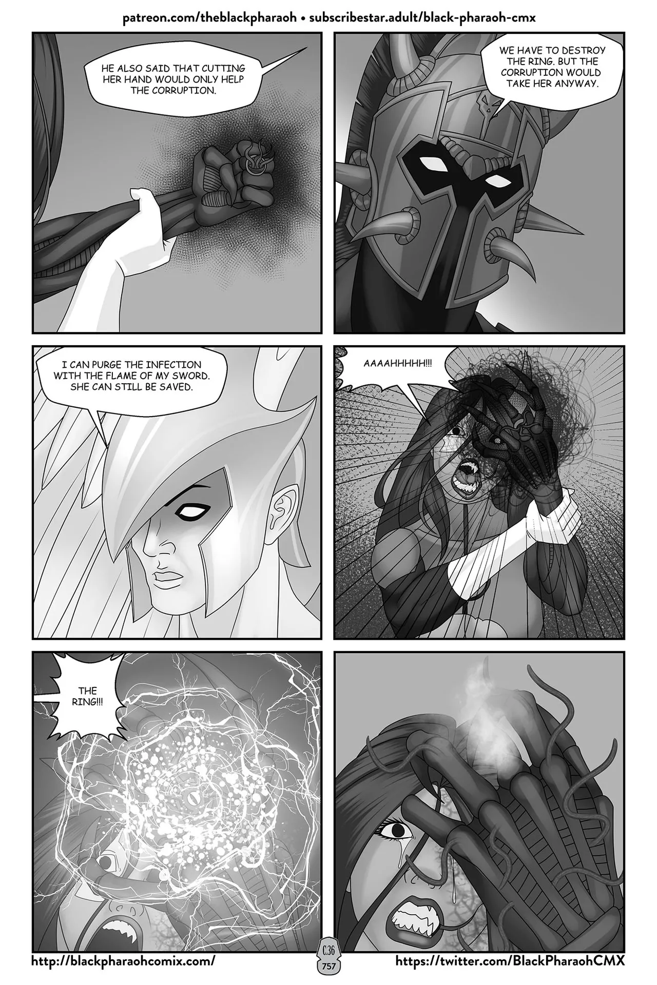 “[Black Pharaoh] JL Forsaken Souls (Ongoing)” Chapter 752, page 1