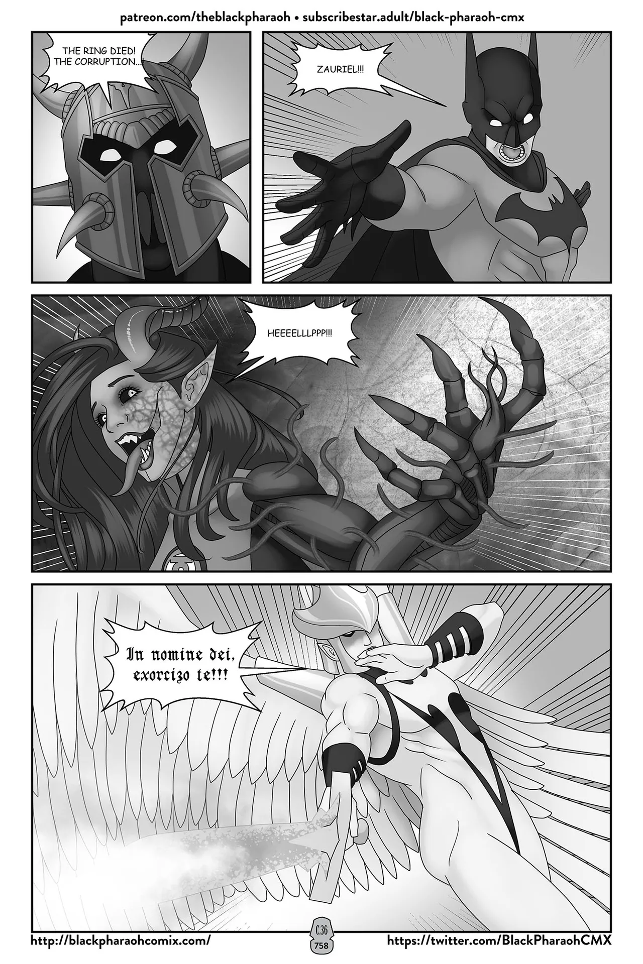“[Black Pharaoh] JL Forsaken Souls (Ongoing)” Chapter 753, page 1