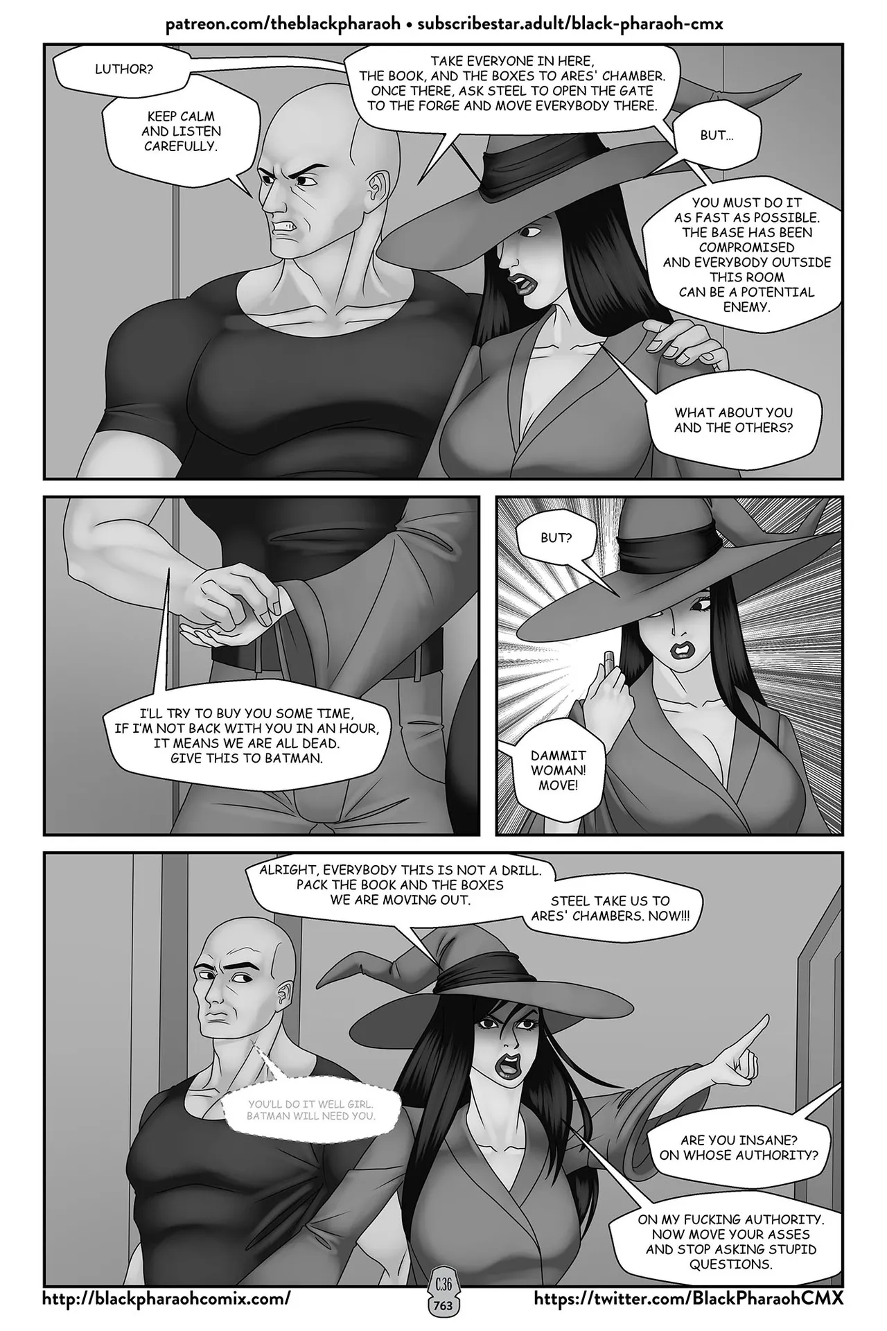 “[Black Pharaoh] JL Forsaken Souls (Ongoing)” Chapter 758, page 1