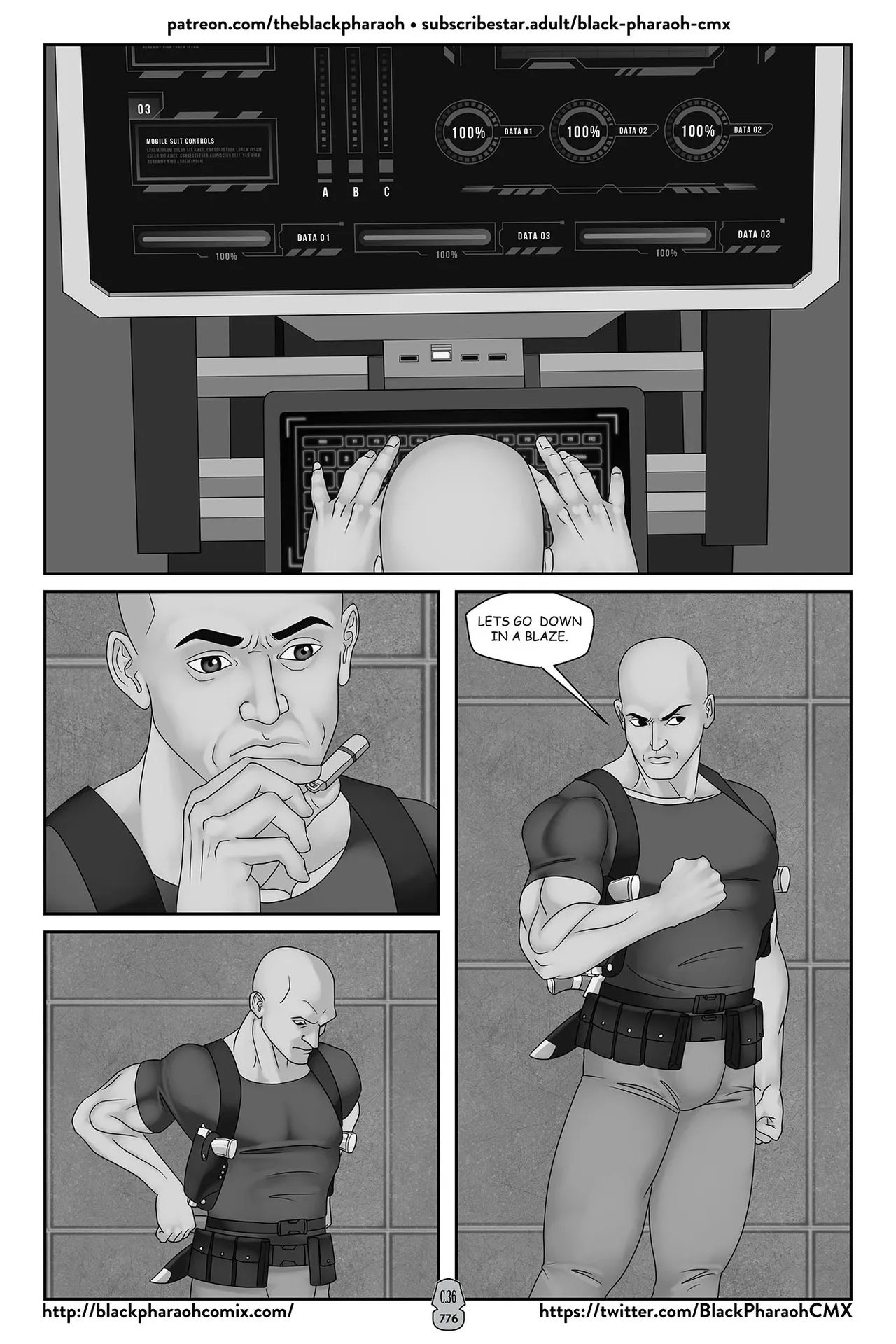 “[Black Pharaoh] JL Forsaken Souls (Ongoing)” Chapter 771, page 1