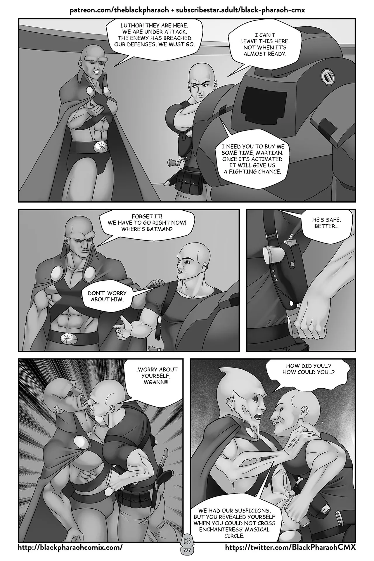 “[Black Pharaoh] JL Forsaken Souls (Ongoing)” Chapter 772, page 1