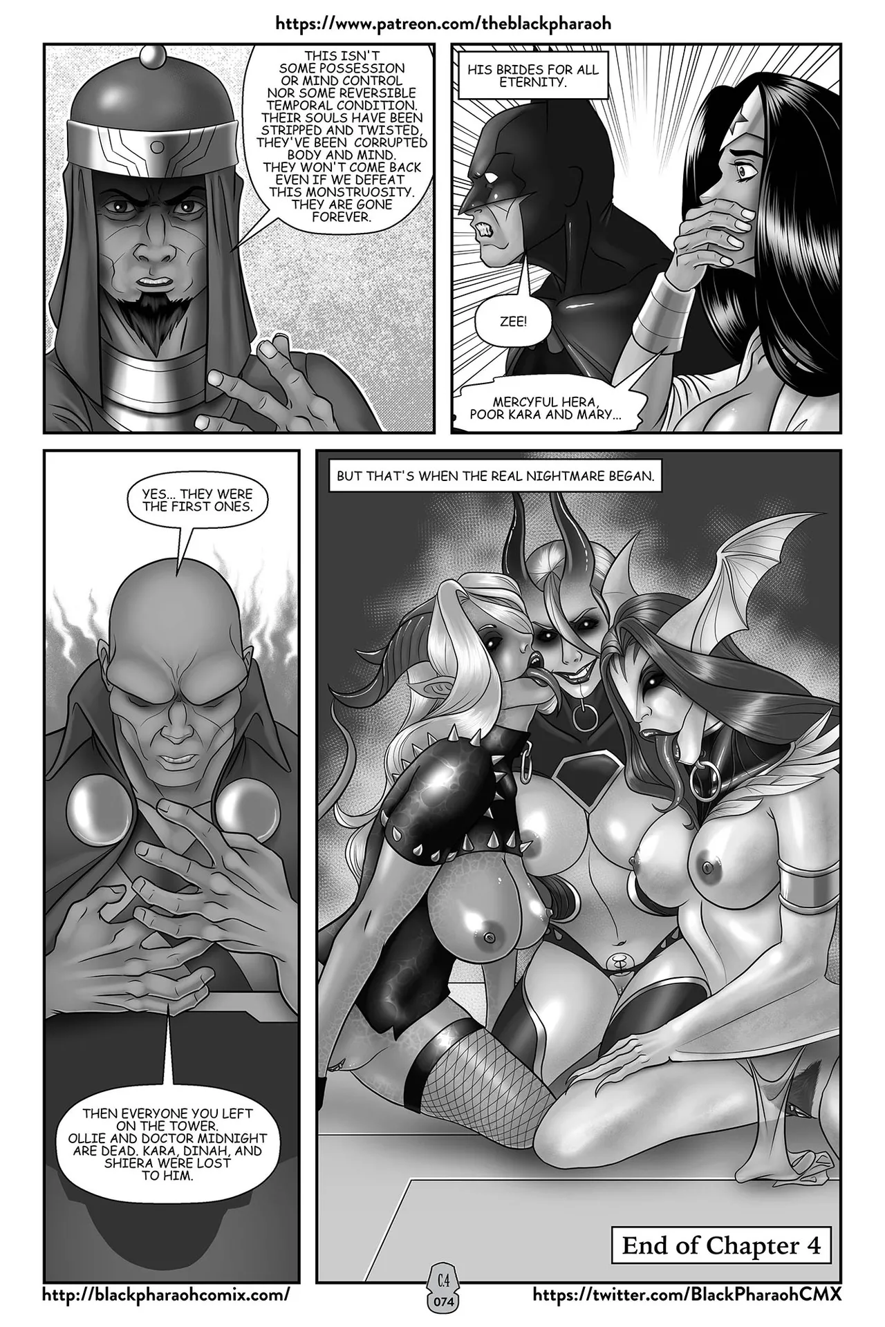 “[Black Pharaoh] JL Forsaken Souls (Ongoing)” Chapter 77, page 1