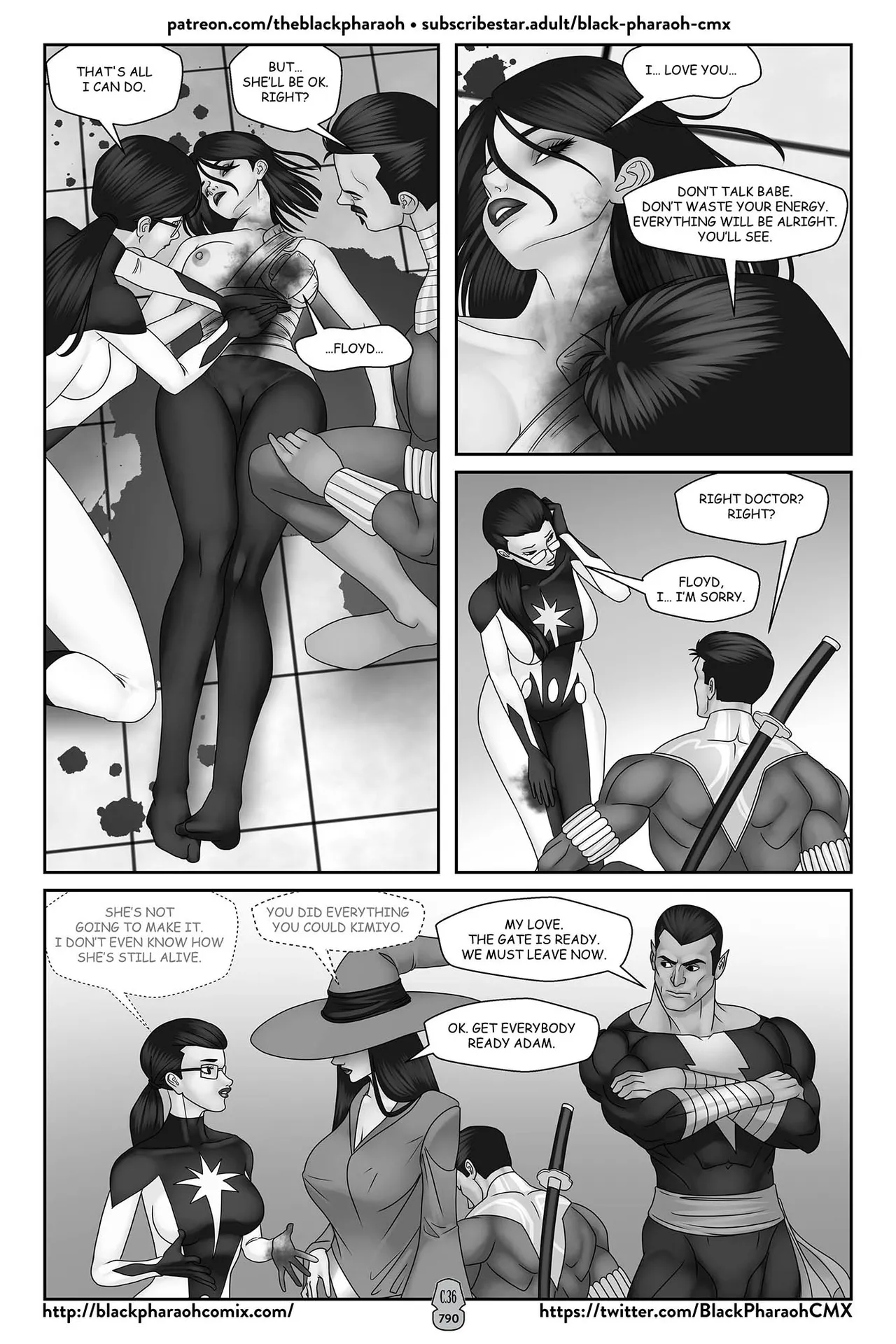 “[Black Pharaoh] JL Forsaken Souls (Ongoing)” Chapter 784, page 1