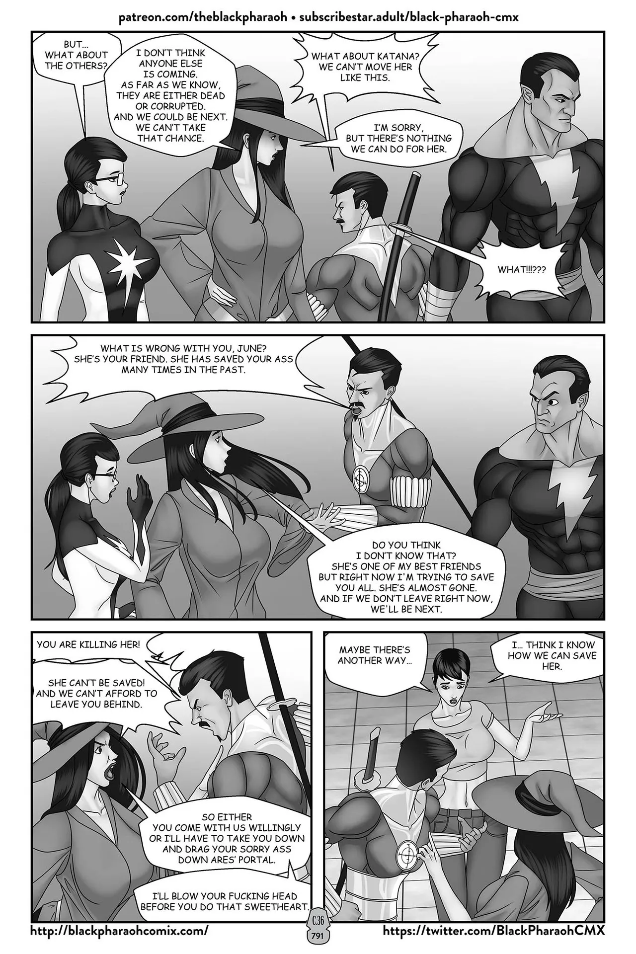 “[Black Pharaoh] JL Forsaken Souls (Ongoing)” Chapter 785, page 1
