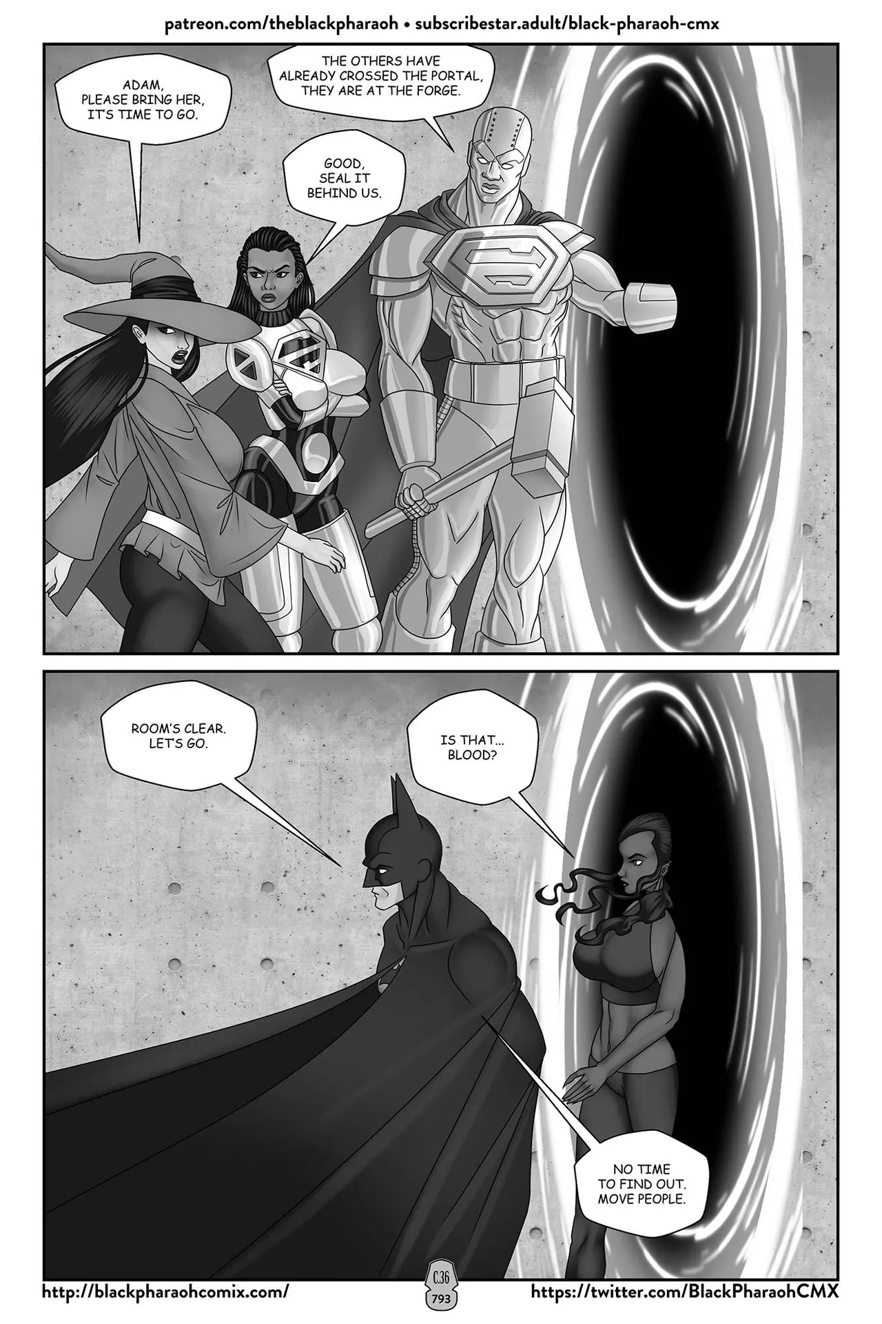 “[Black Pharaoh] JL Forsaken Souls (Ongoing)” Chapter 787, page 1