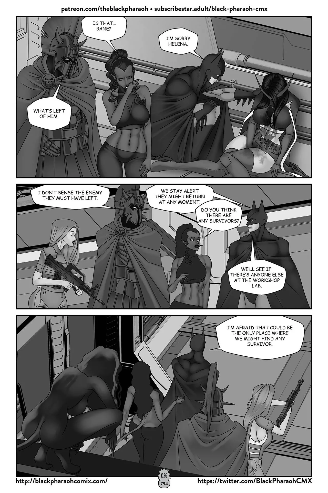 “[Black Pharaoh] JL Forsaken Souls (Ongoing)” Chapter 788, page 1