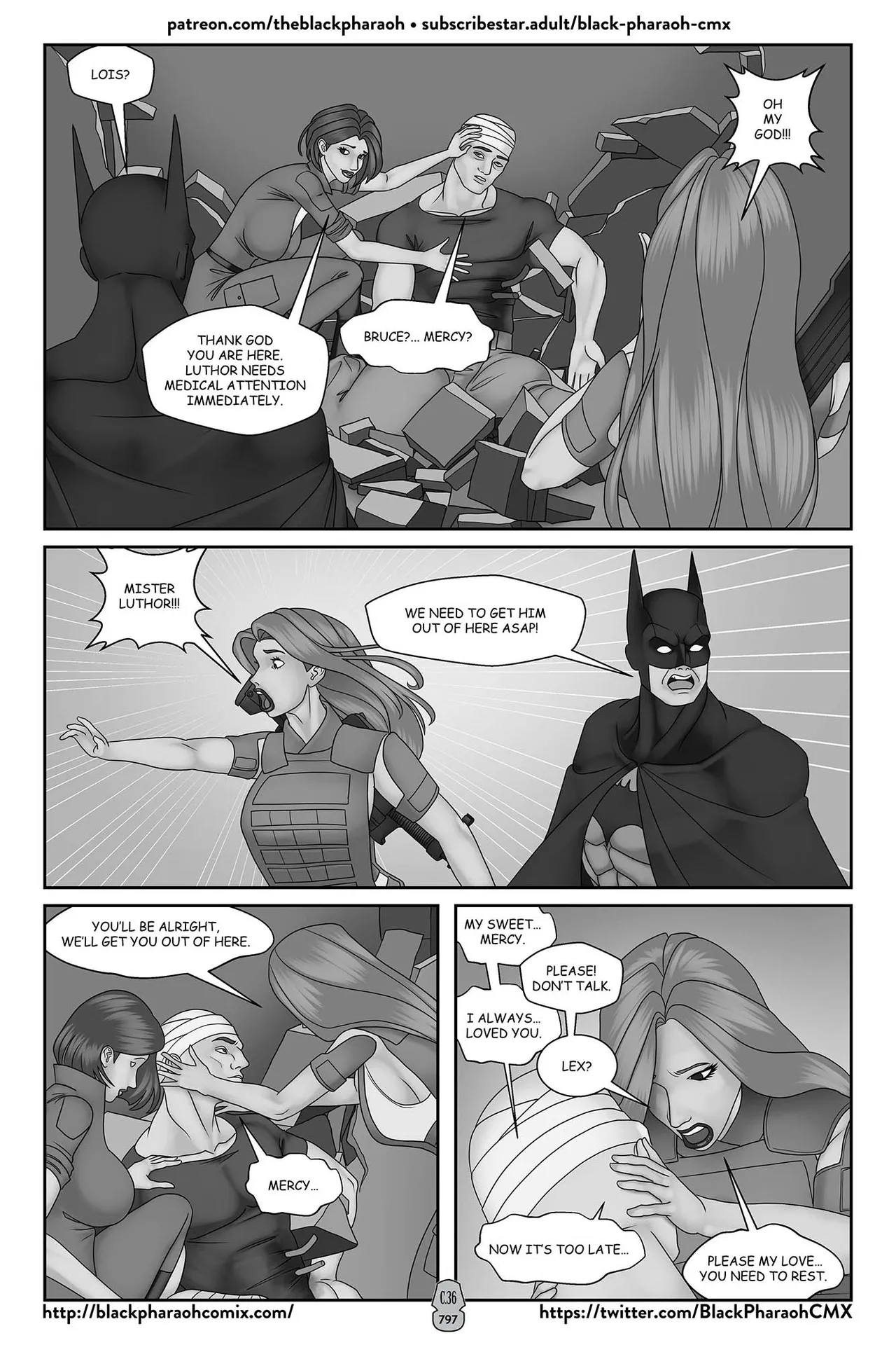 “[Black Pharaoh] JL Forsaken Souls (Ongoing)” Chapter 791, page 1