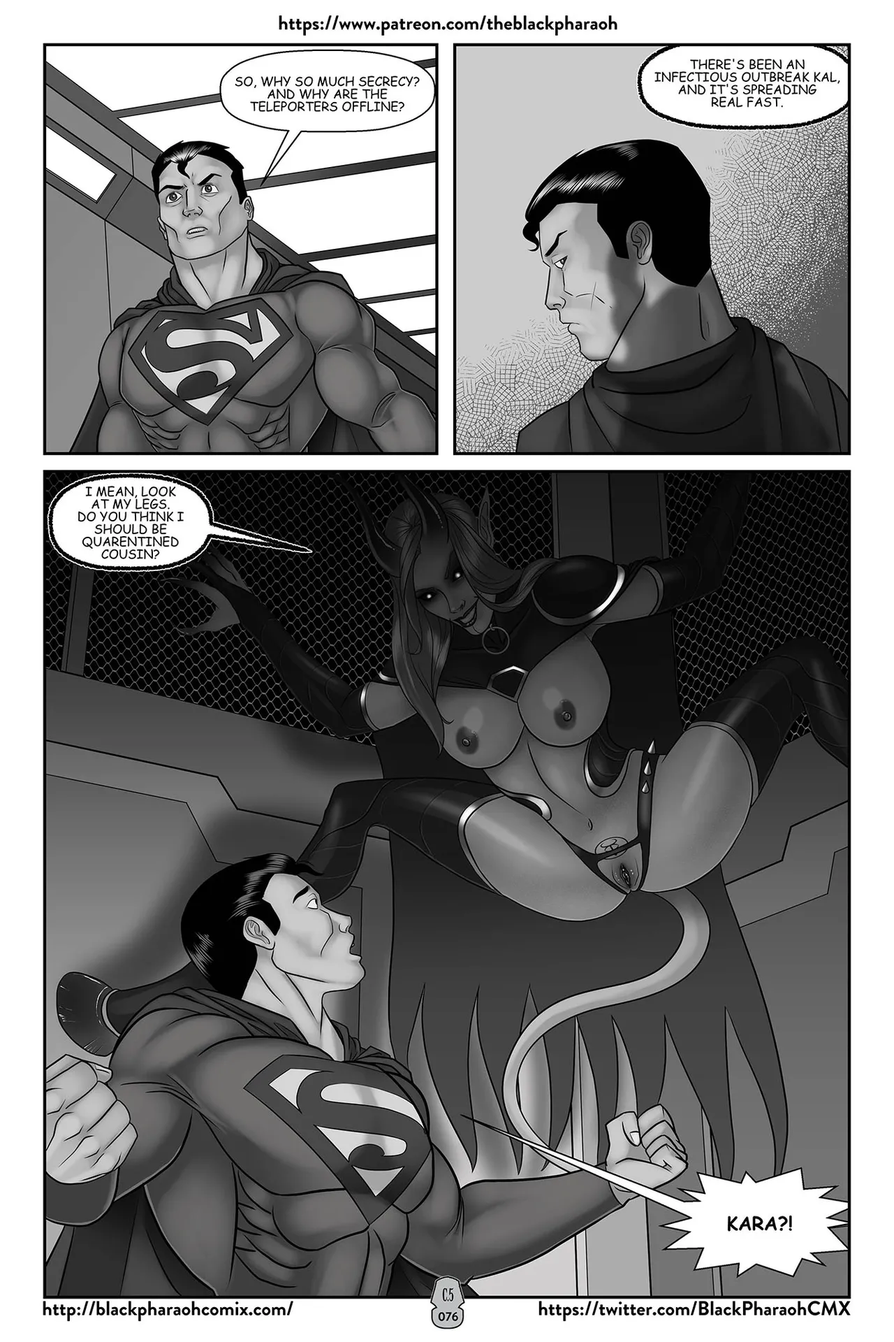 “[Black Pharaoh] JL Forsaken Souls (Ongoing)” Chapter 79, page 1