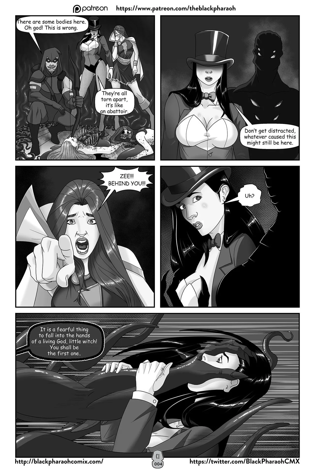 “[Black Pharaoh] JL Forsaken Souls (Ongoing)” Chapter 7, page 1