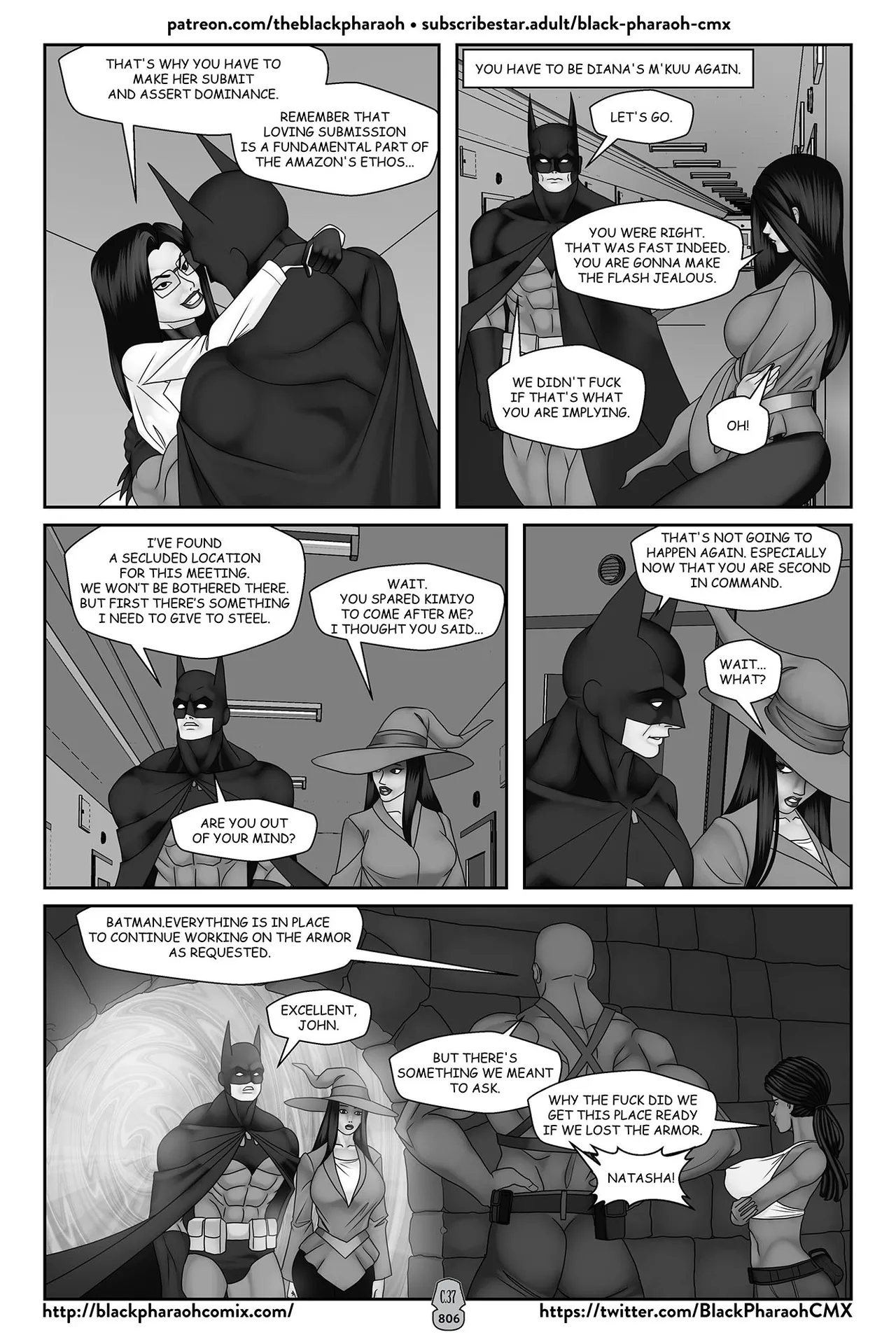 “[Black Pharaoh] JL Forsaken Souls (Ongoing)” Chapter 800, page 1
