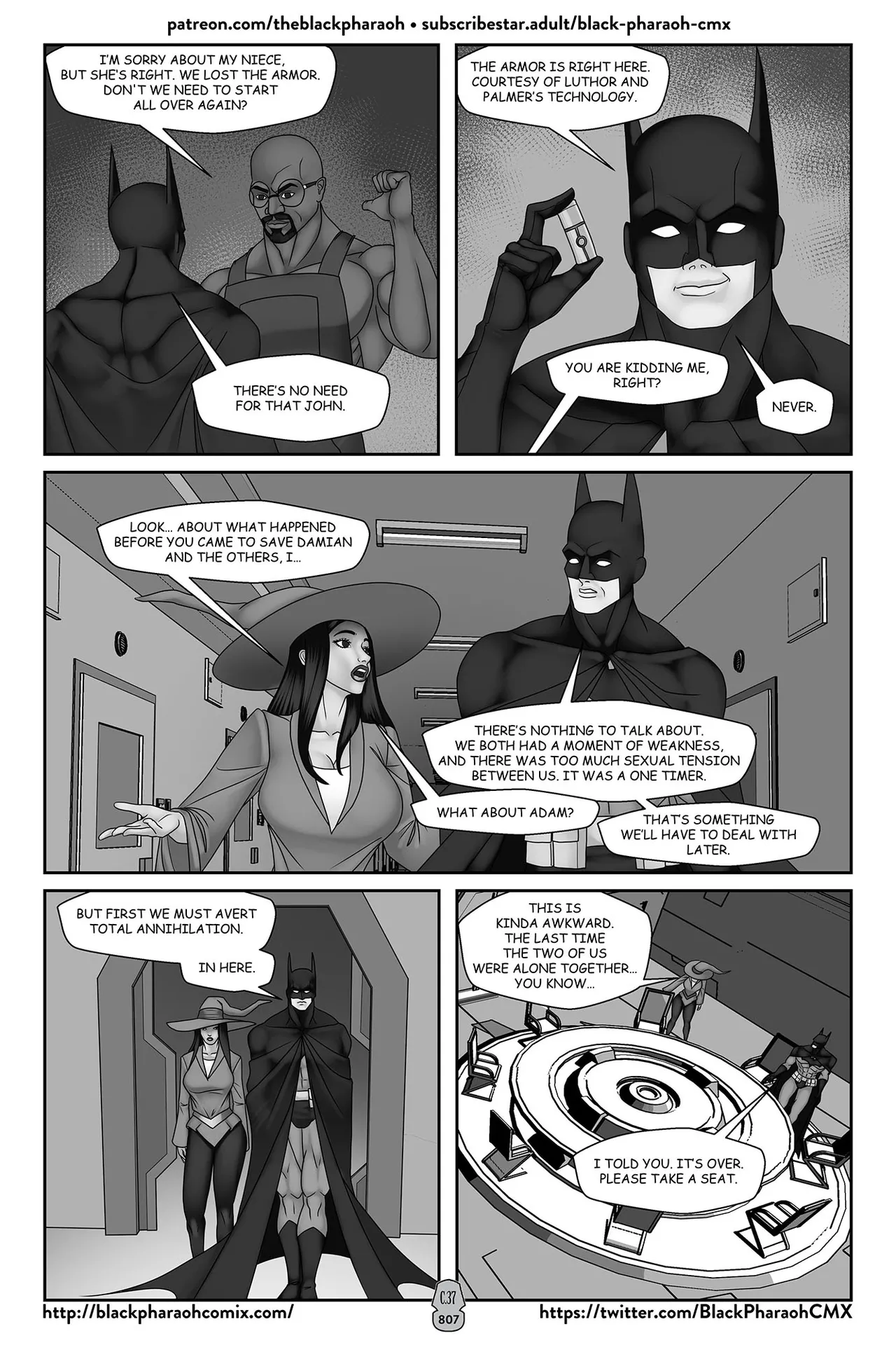 “[Black Pharaoh] JL Forsaken Souls (Ongoing)” Chapter 801, page 1