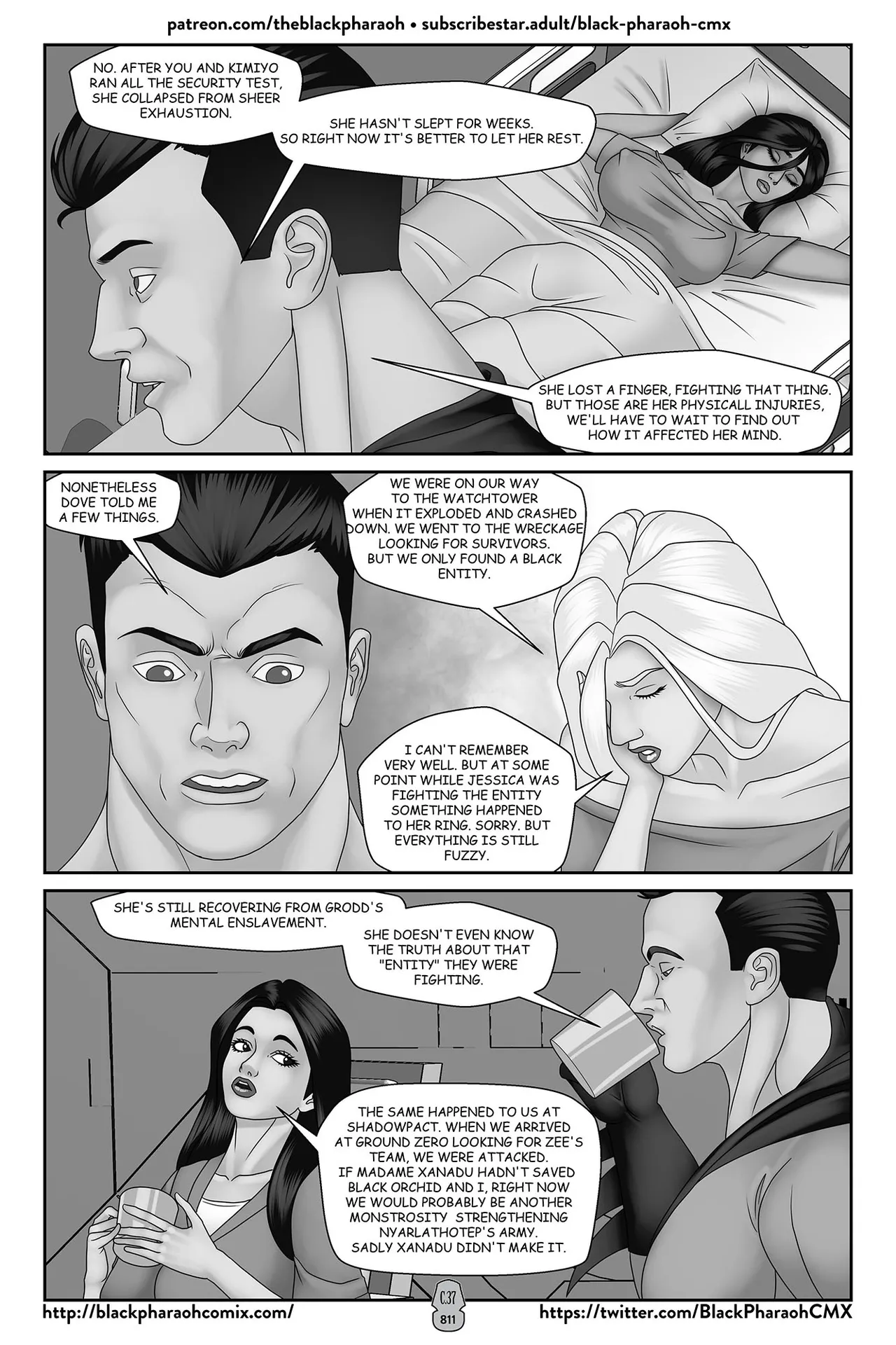 “[Black Pharaoh] JL Forsaken Souls (Ongoing)” Chapter 805, page 1