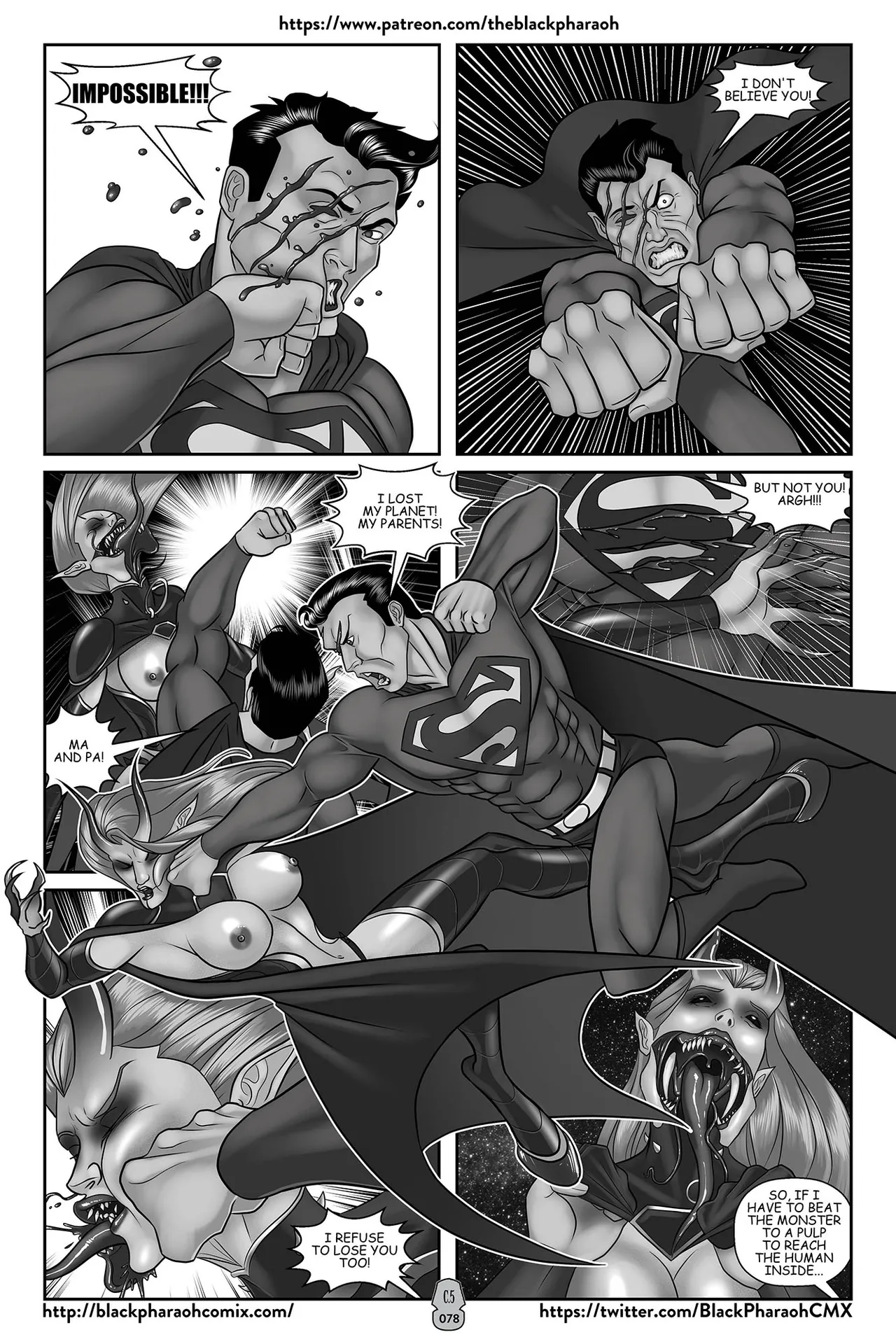 “[Black Pharaoh] JL Forsaken Souls (Ongoing)” Chapter 81, page 1