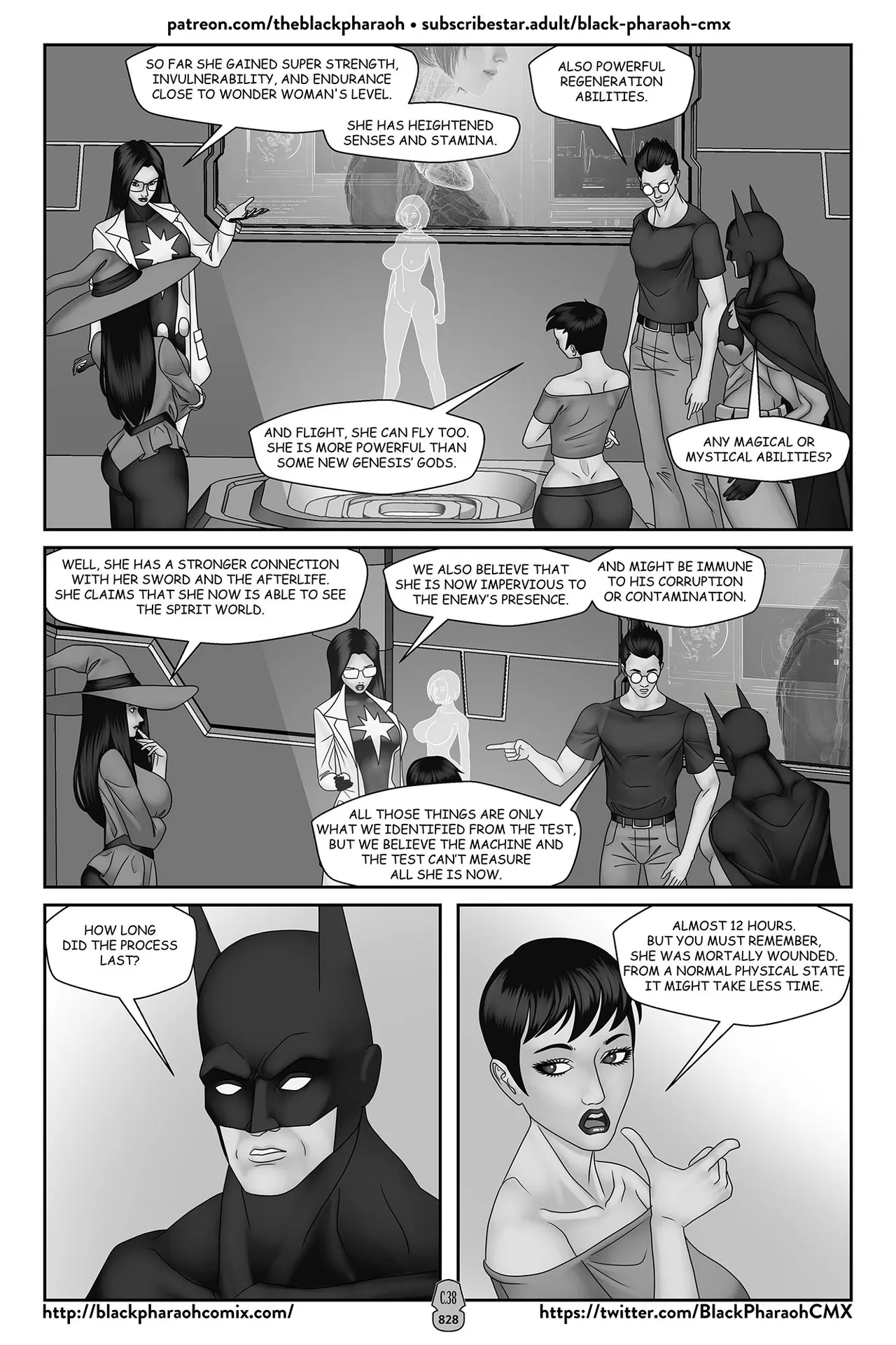 “[Black Pharaoh] JL Forsaken Souls (Ongoing)” Chapter 823, page 1