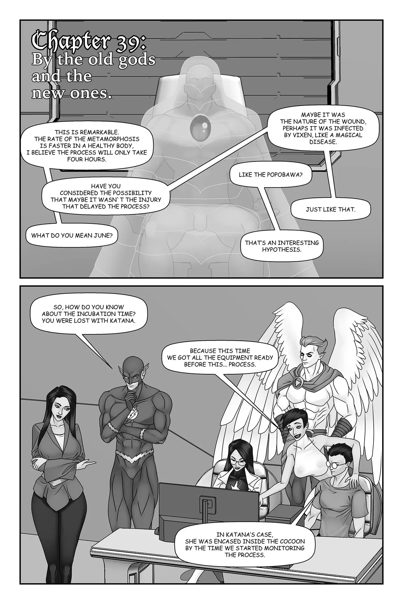 “[Black Pharaoh] JL Forsaken Souls (Ongoing)” Chapter 825, page 1