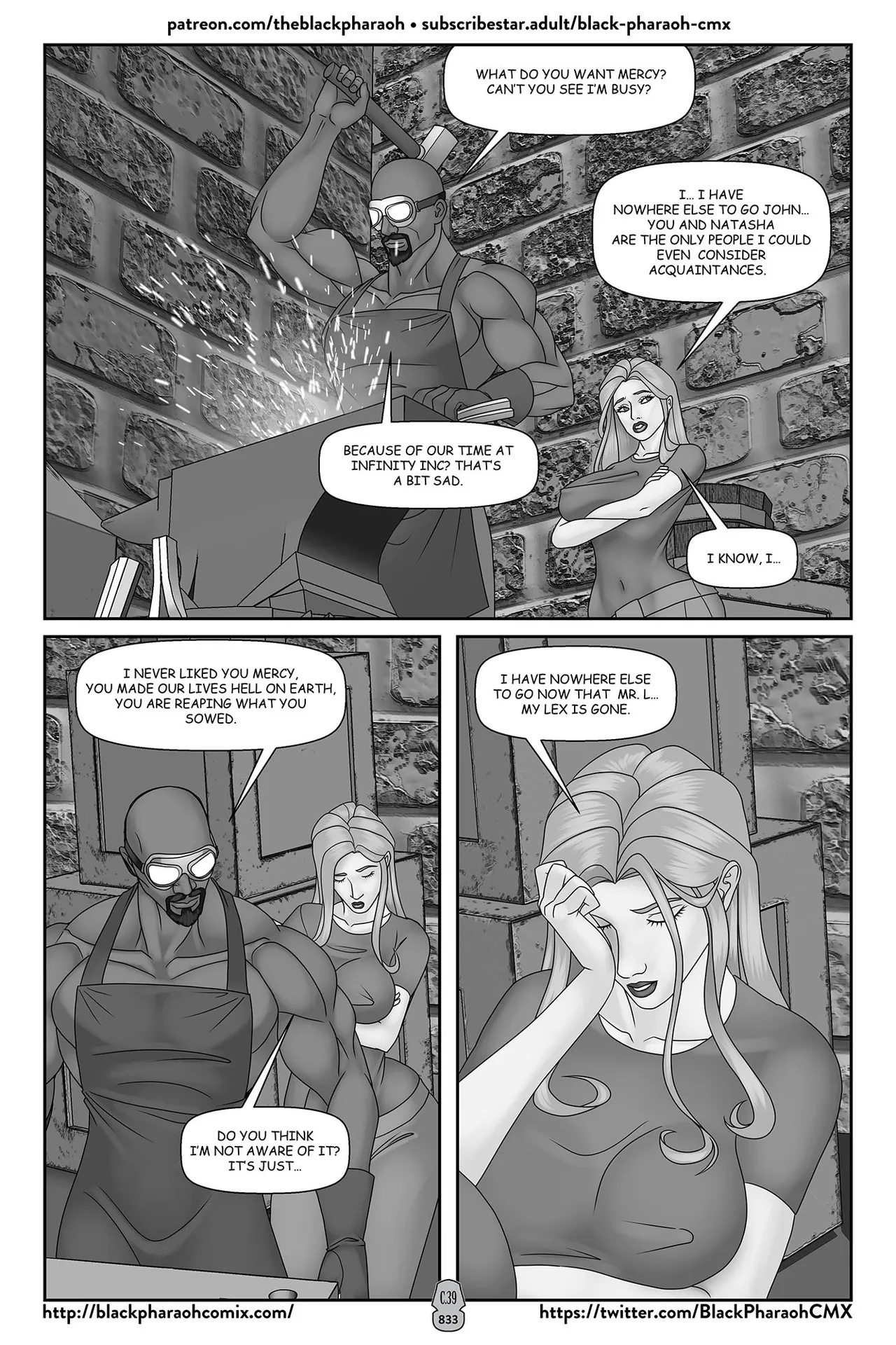 “[Black Pharaoh] JL Forsaken Souls (Ongoing)” Chapter 827, page 1