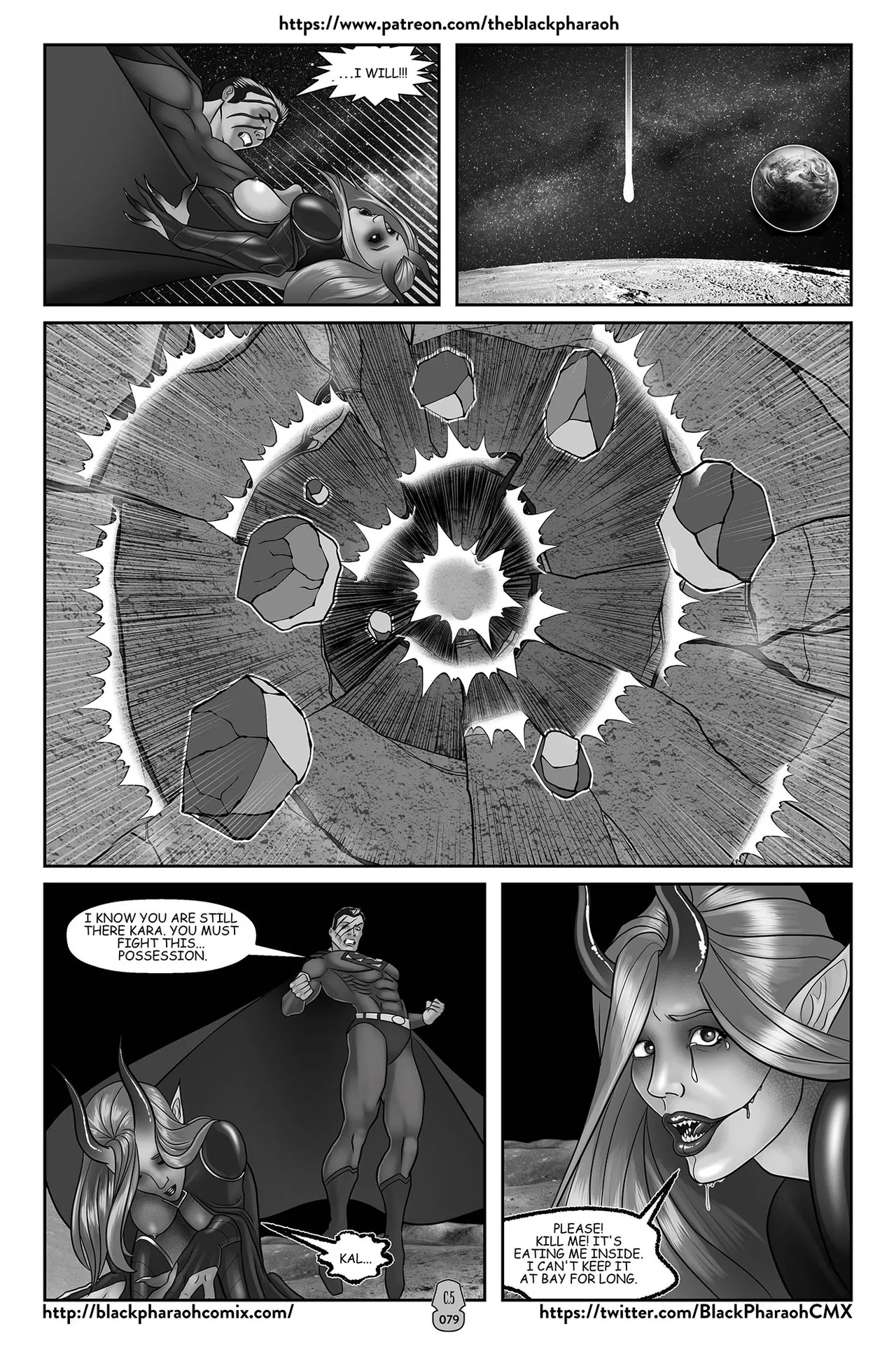 “[Black Pharaoh] JL Forsaken Souls (Ongoing)” Chapter 82, page 1