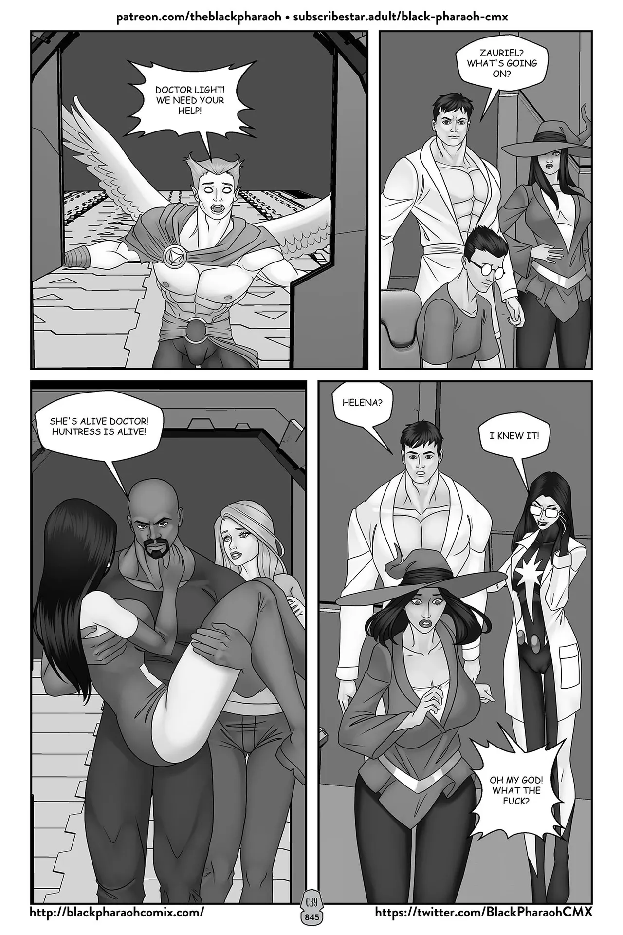 “[Black Pharaoh] JL Forsaken Souls (Ongoing)” Chapter 839, page 1