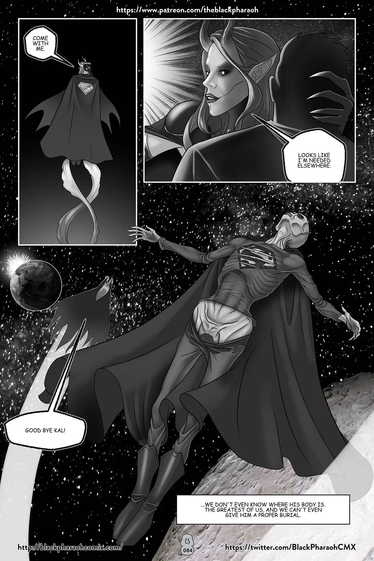 “[Black Pharaoh] JL Forsaken Souls (Ongoing)” Chapter 87, page 1