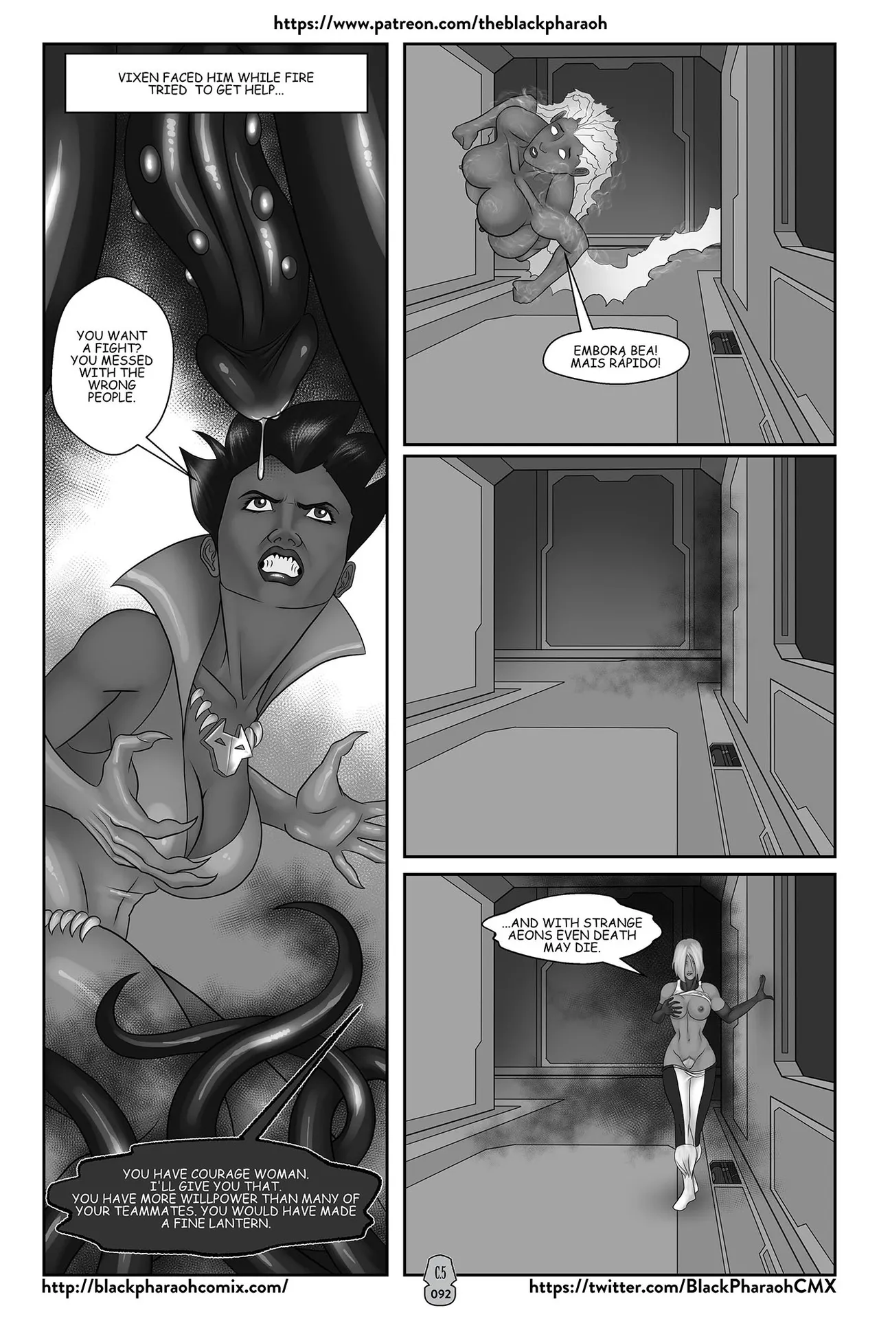 “[Black Pharaoh] JL Forsaken Souls (Ongoing)” Chapter 94, page 1