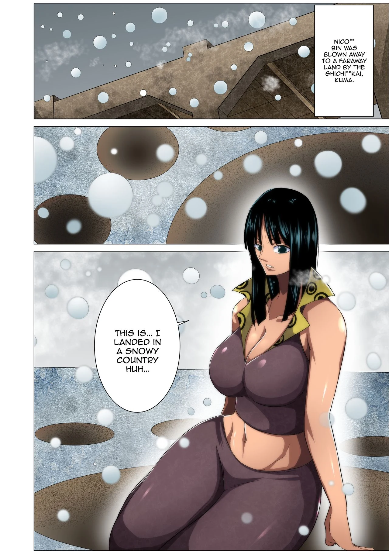 “The Fate Of The Captured Big Breasted Pirate – Q Doujin” Chapter 2, page 1