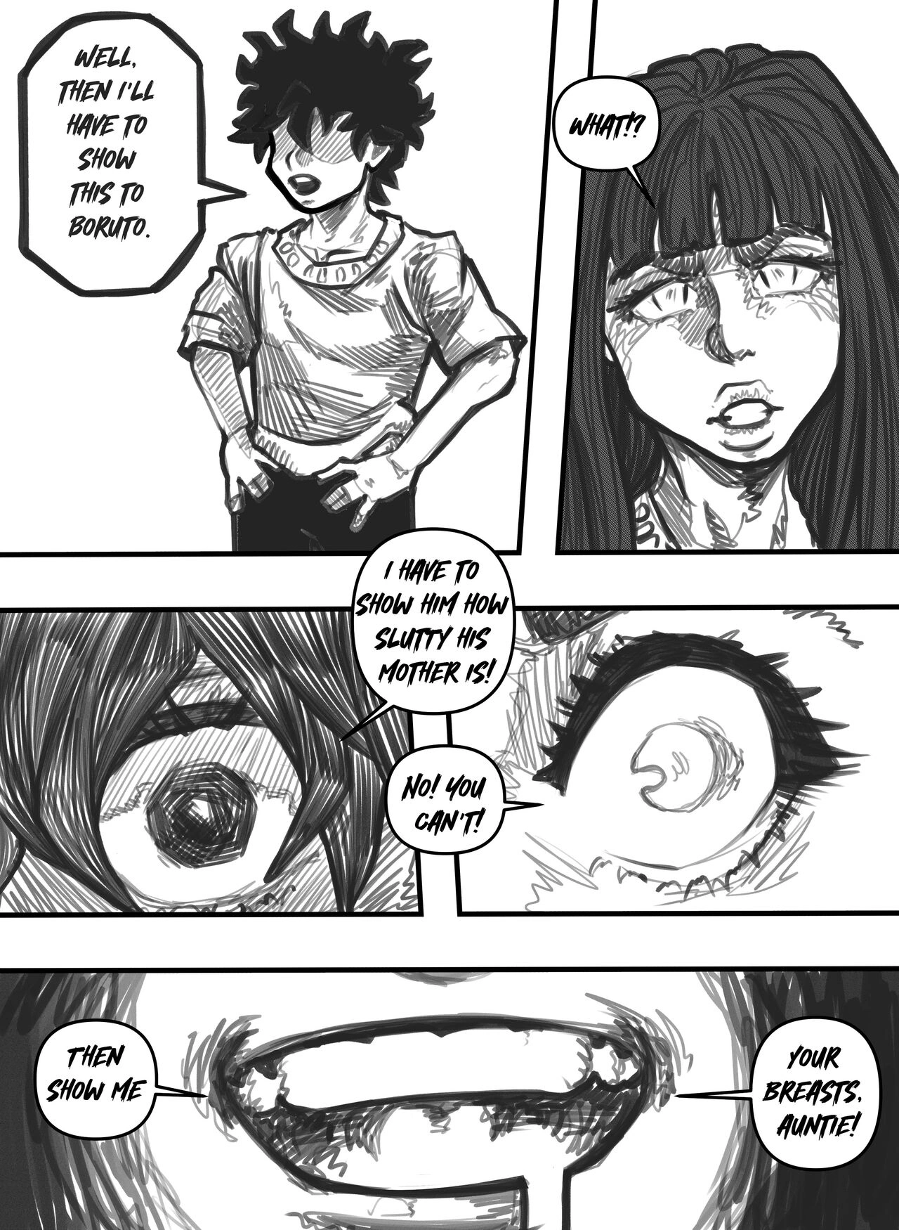 “[DaveTheBiggest] Boruto-Uzumaki’s Family” Chapter 12, page 1