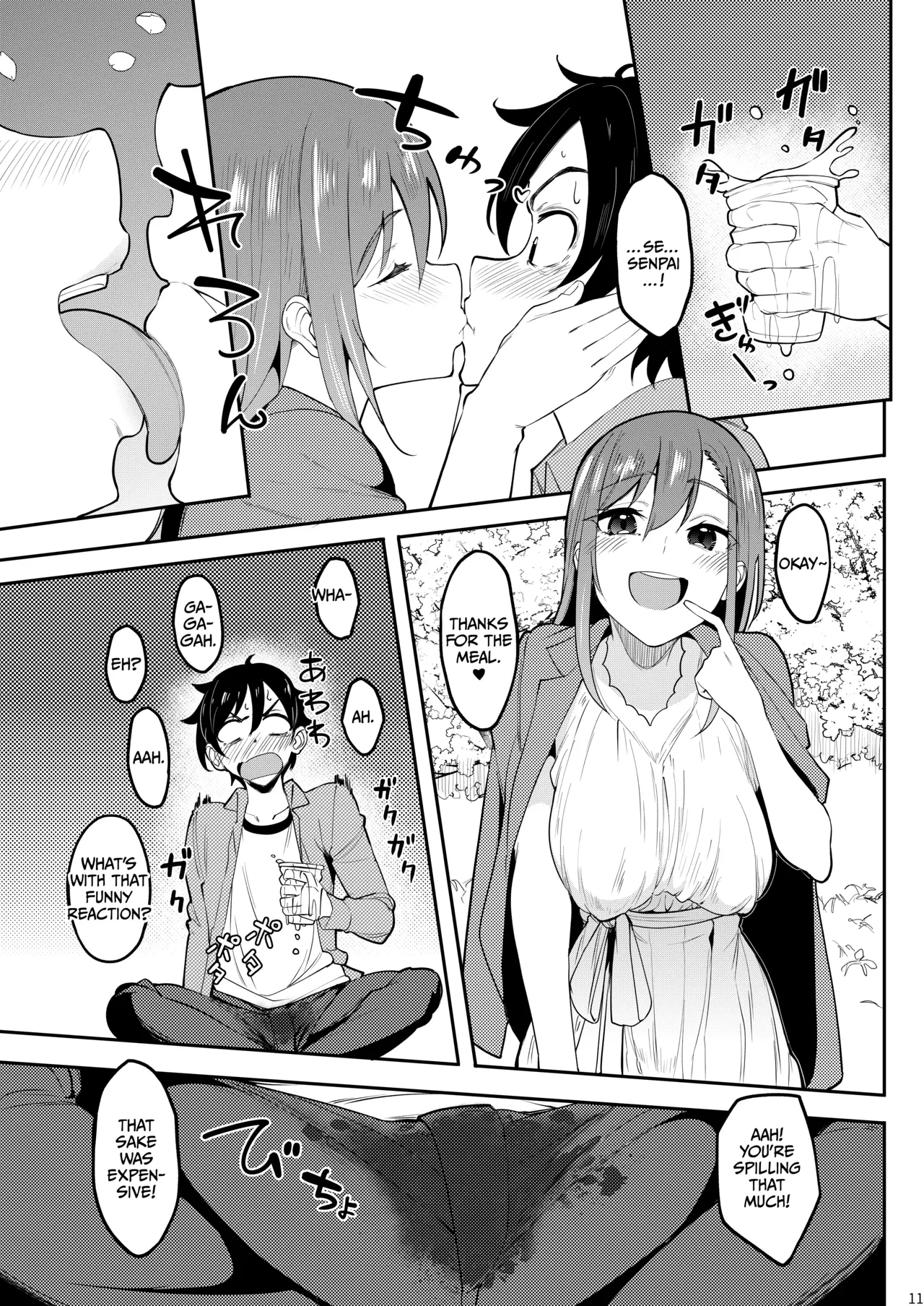 “[Ikebukuro Distillery (Kosuke Haruhito)] Yoidore Hanamizake - Daigaku no Senpai to Ohanami Deisui Sex [Digital] [English] [Cultured Commissions]” Chapter 10, page 1