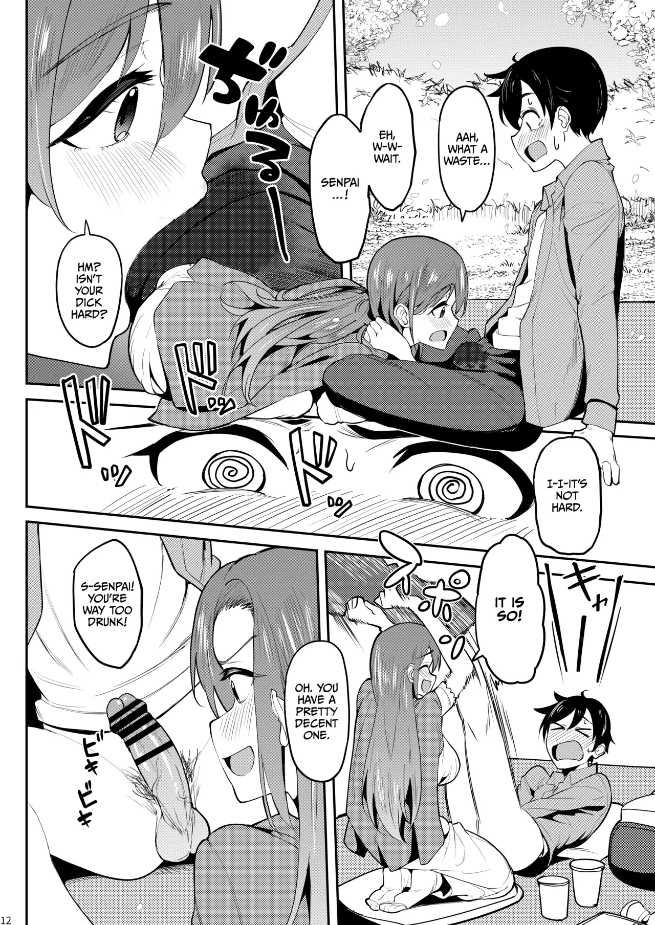 “[Ikebukuro Distillery (Kosuke Haruhito)] Yoidore Hanamizake - Daigaku no Senpai to Ohanami Deisui Sex [Digital] [English] [Cultured Commissions]” Chapter 11, page 1