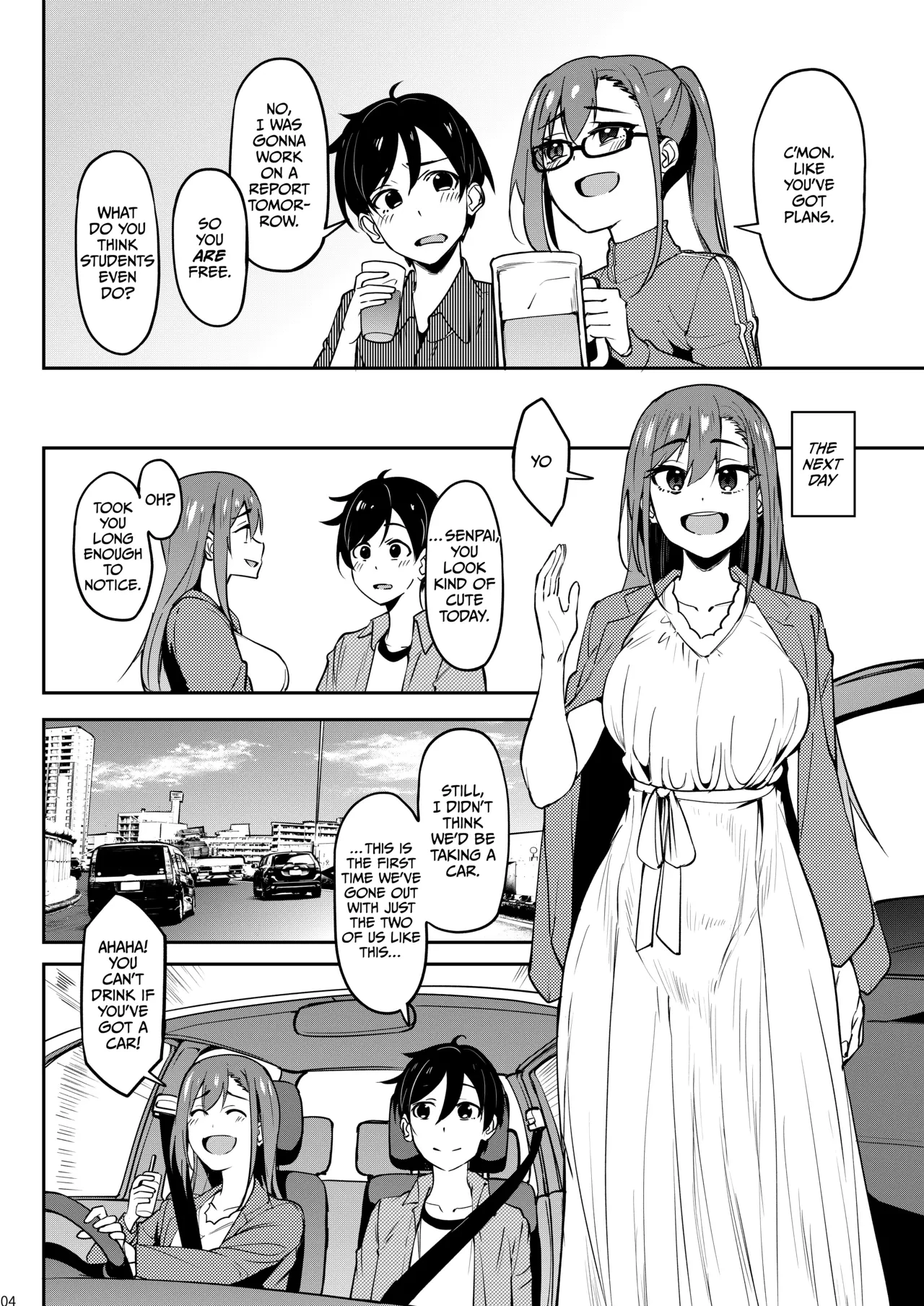 《[Ikebukuro Distillery (Kosuke Haruhito)] Yoidore Hanamizake - Daigaku no Senpai to Ohanami Deisui Sex [Digital] [English] [Cultured Commissions]》Chapter 3第 1 页