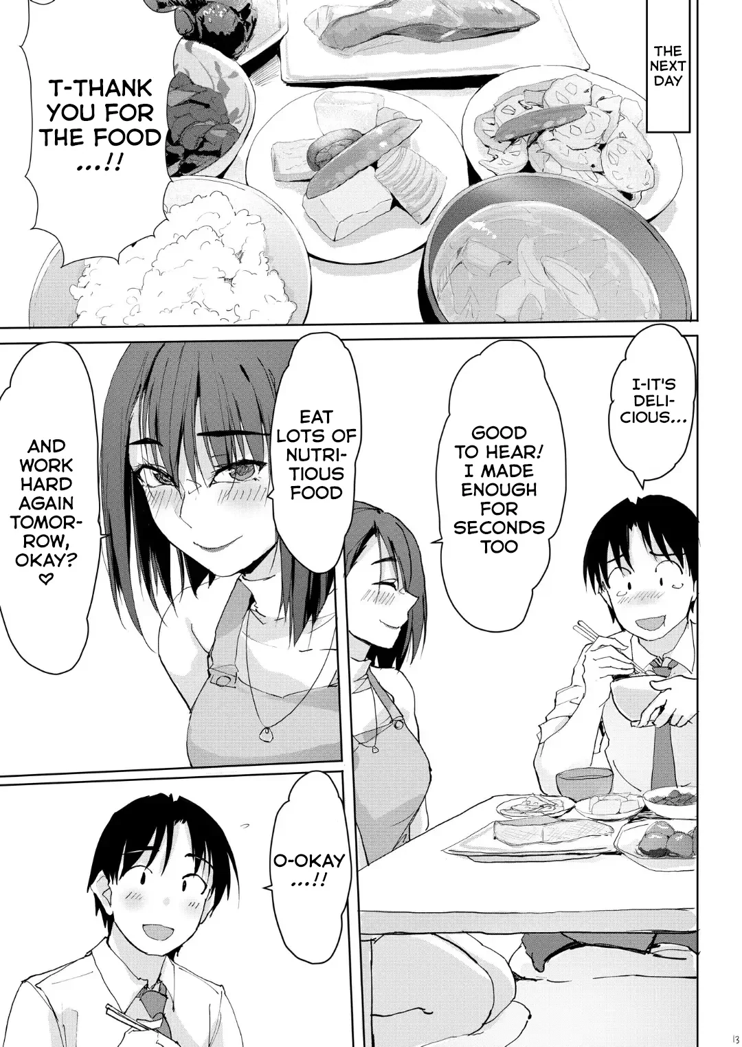 “[TKSpower (Zekkyo)] Itteki demo Osake o Nomu to H ni Nacchau Otonari no Minami-san [Digital] [English]” Chapter 12, page 1