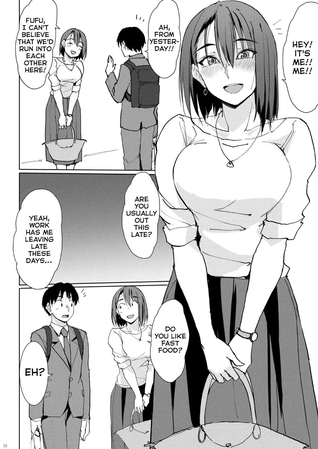 “[TKSpower (Zekkyo)] Itteki demo Osake o Nomu to H ni Nacchau Otonari no Minami-san [Digital] [English]” Chapter 9, page 1