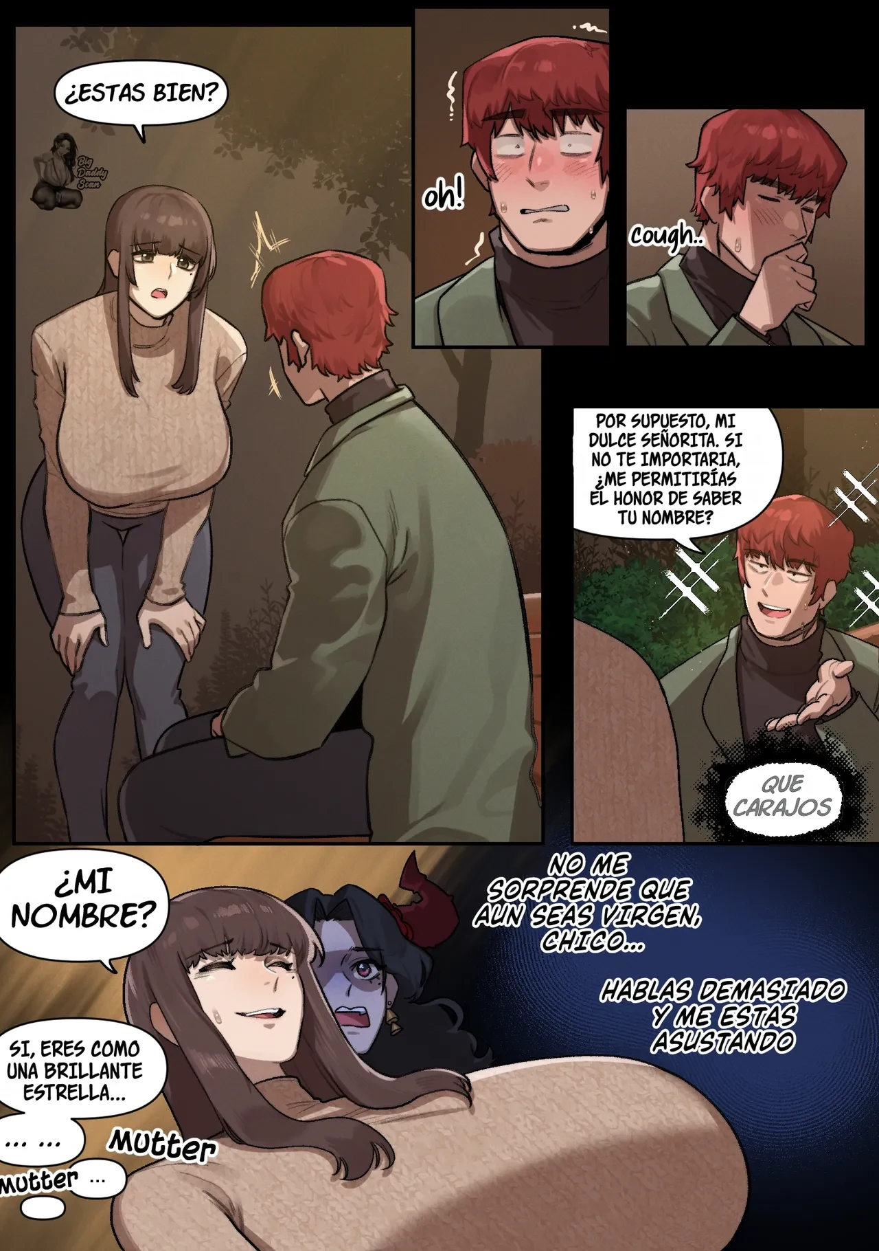 “[6no1] Feliz Halloween (23.10) [Spanish] [BigDaddy Scan] [Decensored]” Chapter 5, page 1