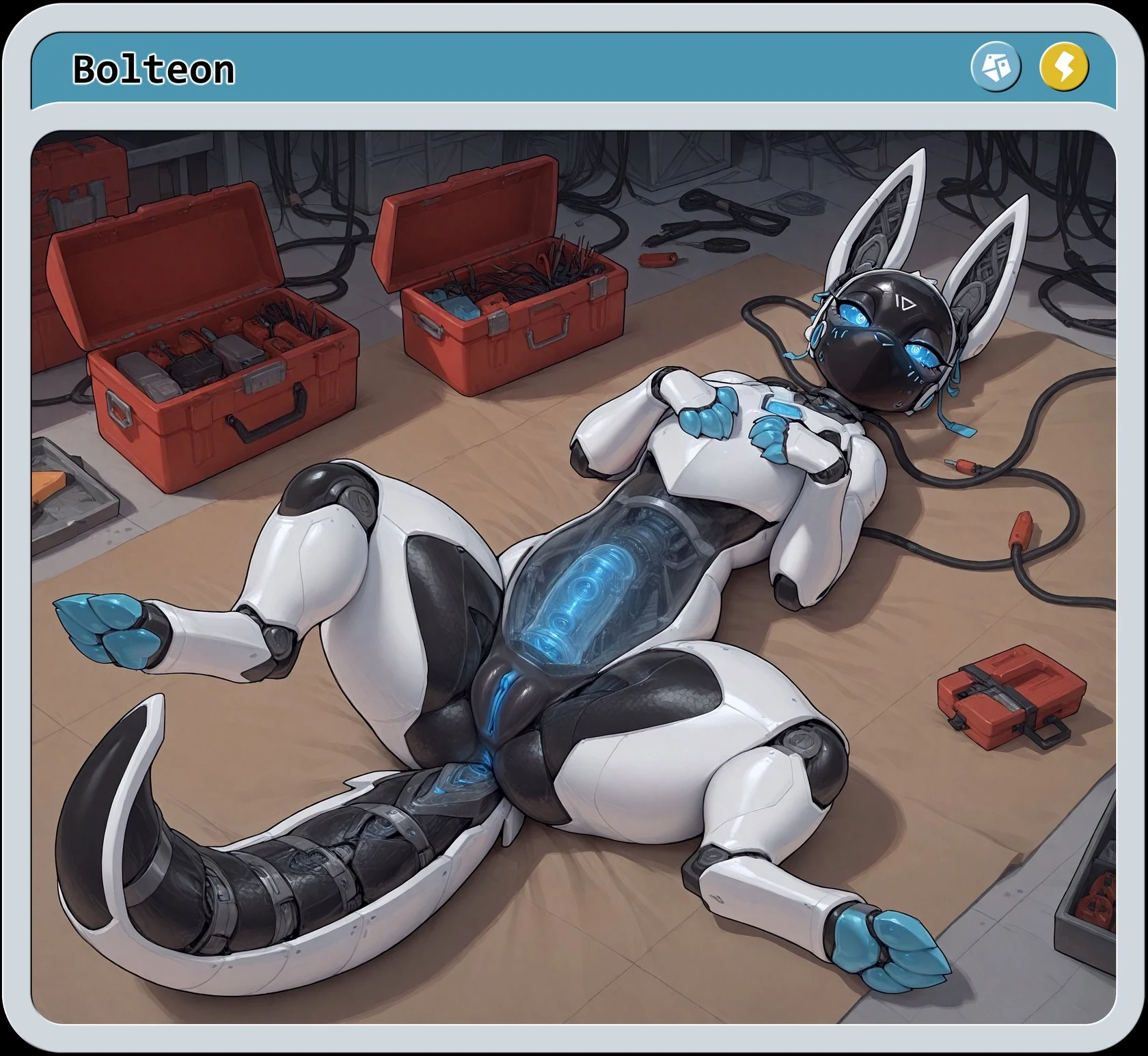 “[Nonimousmate] Pick your eeveelution [complete] [AI generated]” Chapter 17, page 1