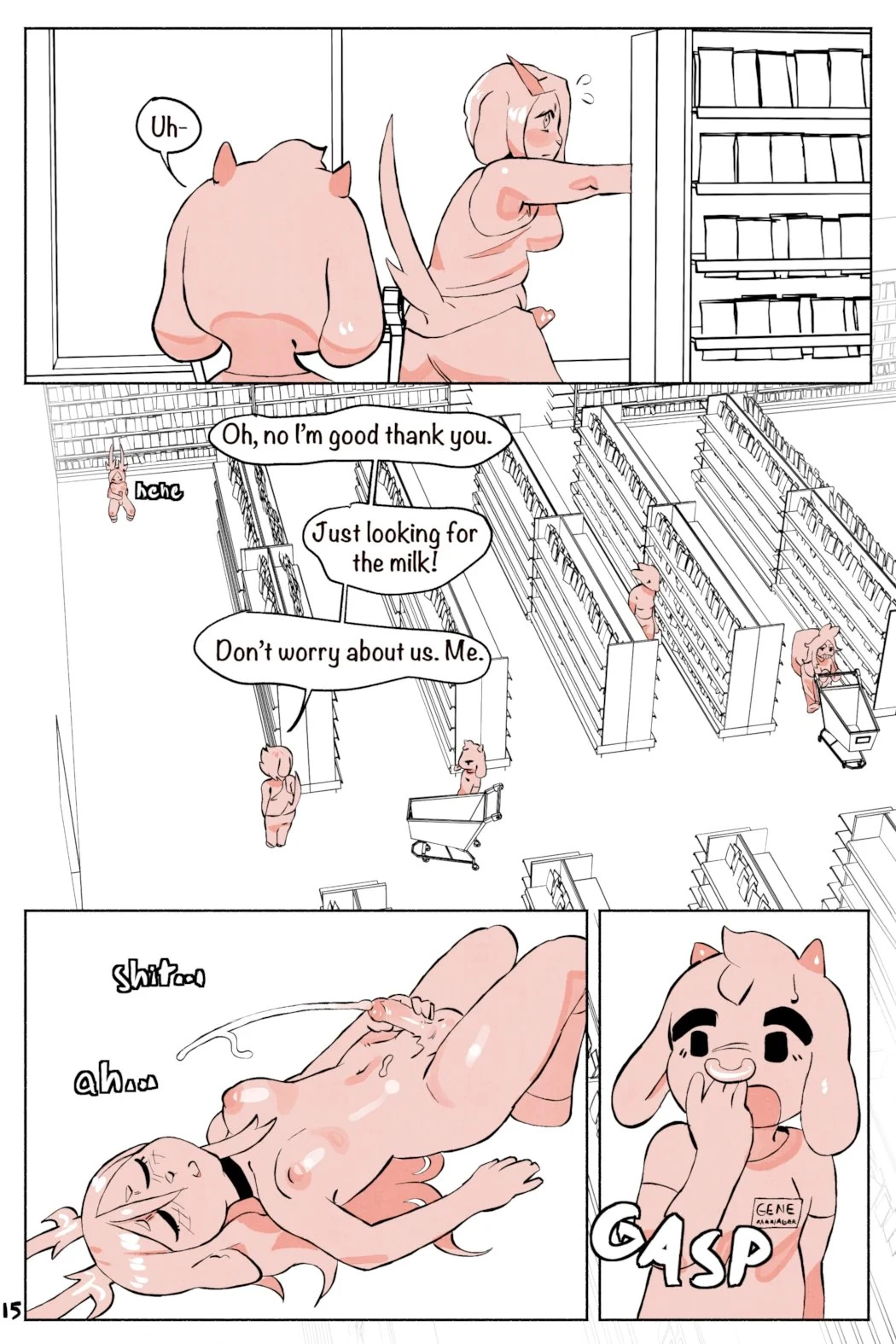 “Milk Run (ongoing)” Chapter 15, page 1