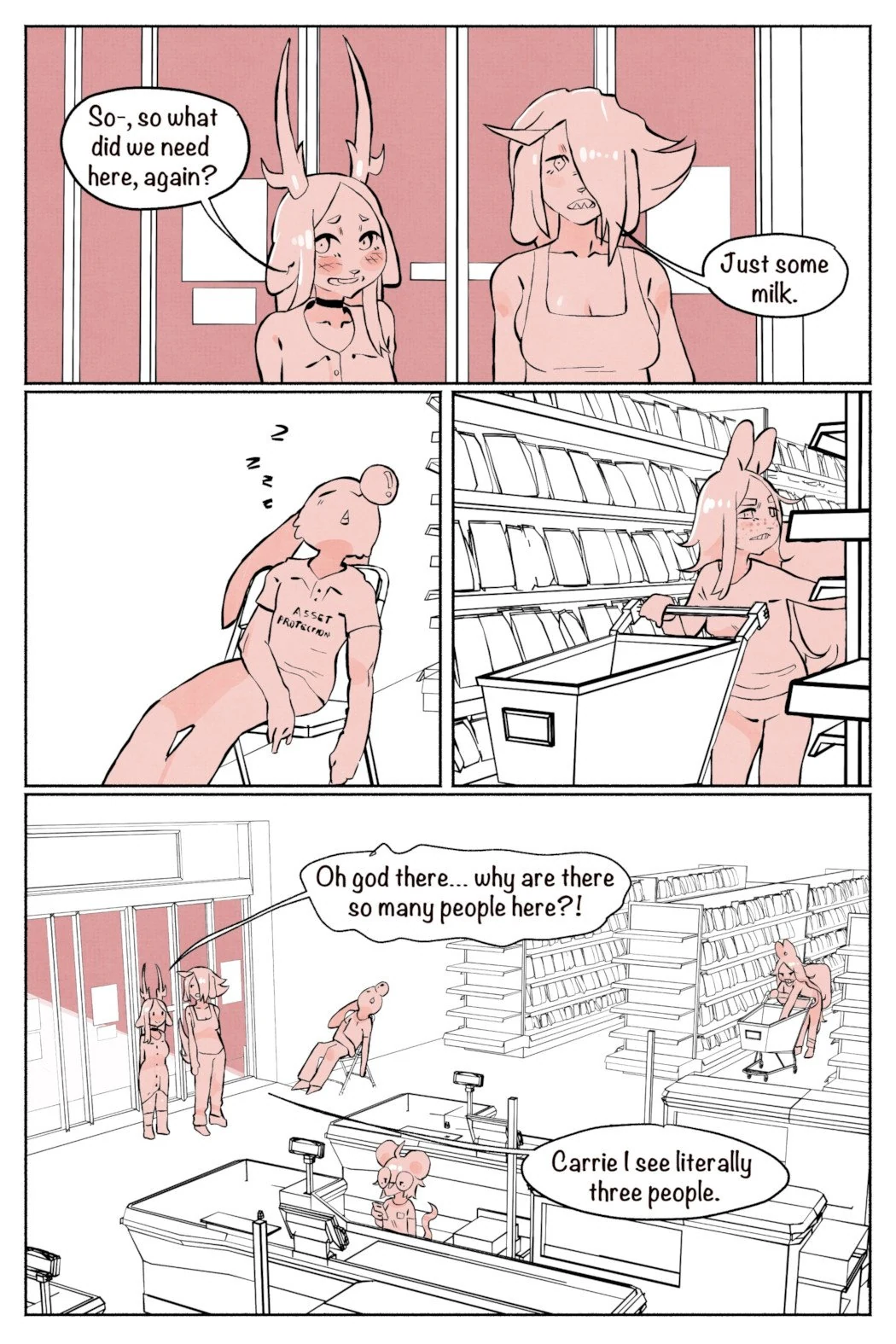 “Milk Run (ongoing)” Chapter 2, page 1