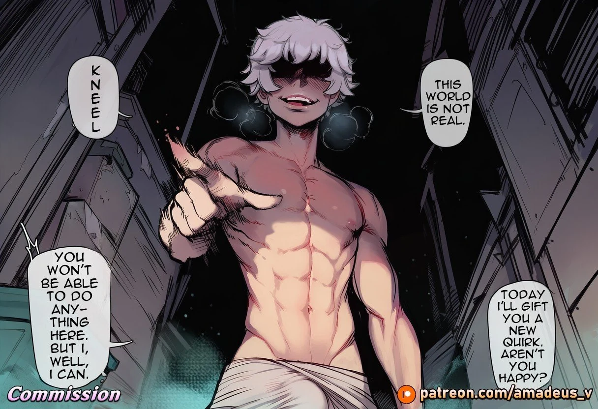 “[Amadeus V] Mirko x Ochako Uraraka x Mina Ashido: All For One’s Secret Plan (Futanari on Girl)” Chapter 7, page 1