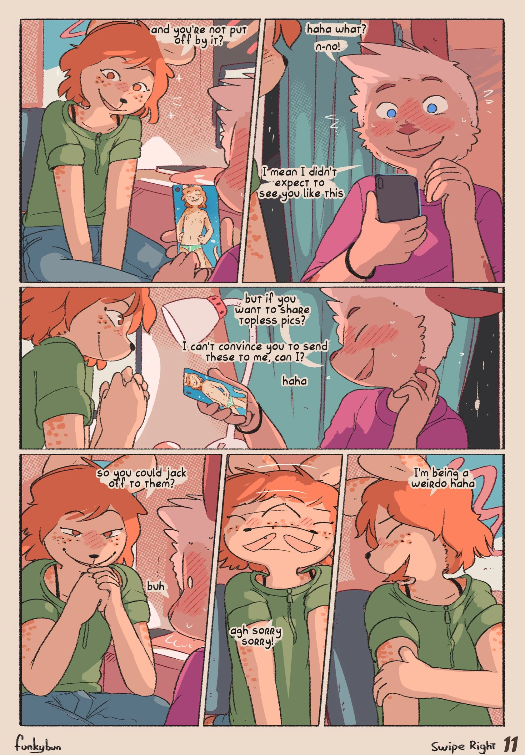“Swipe Right” Chapter 11, page 1