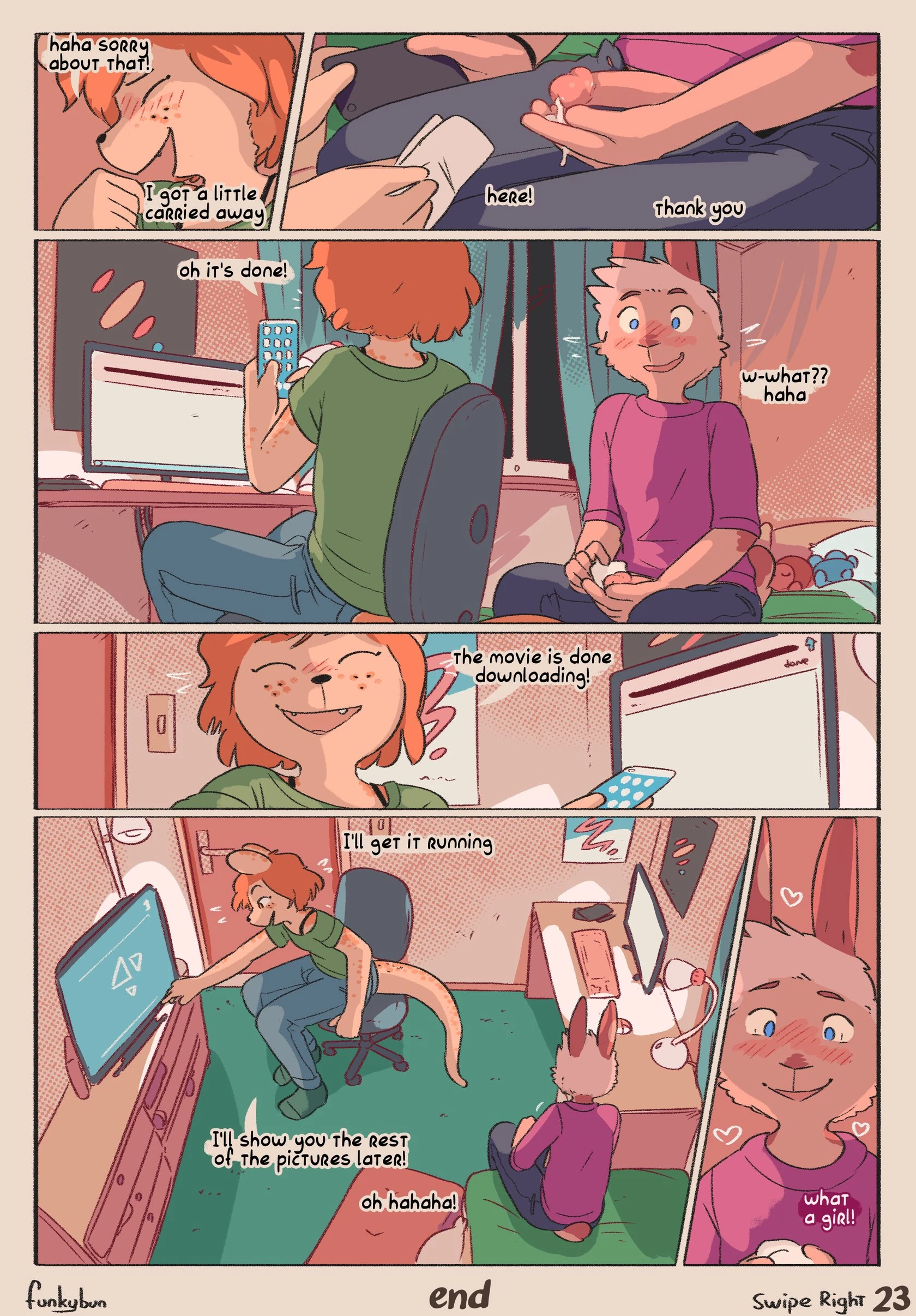 “Swipe Right” Chapter 23, page 1